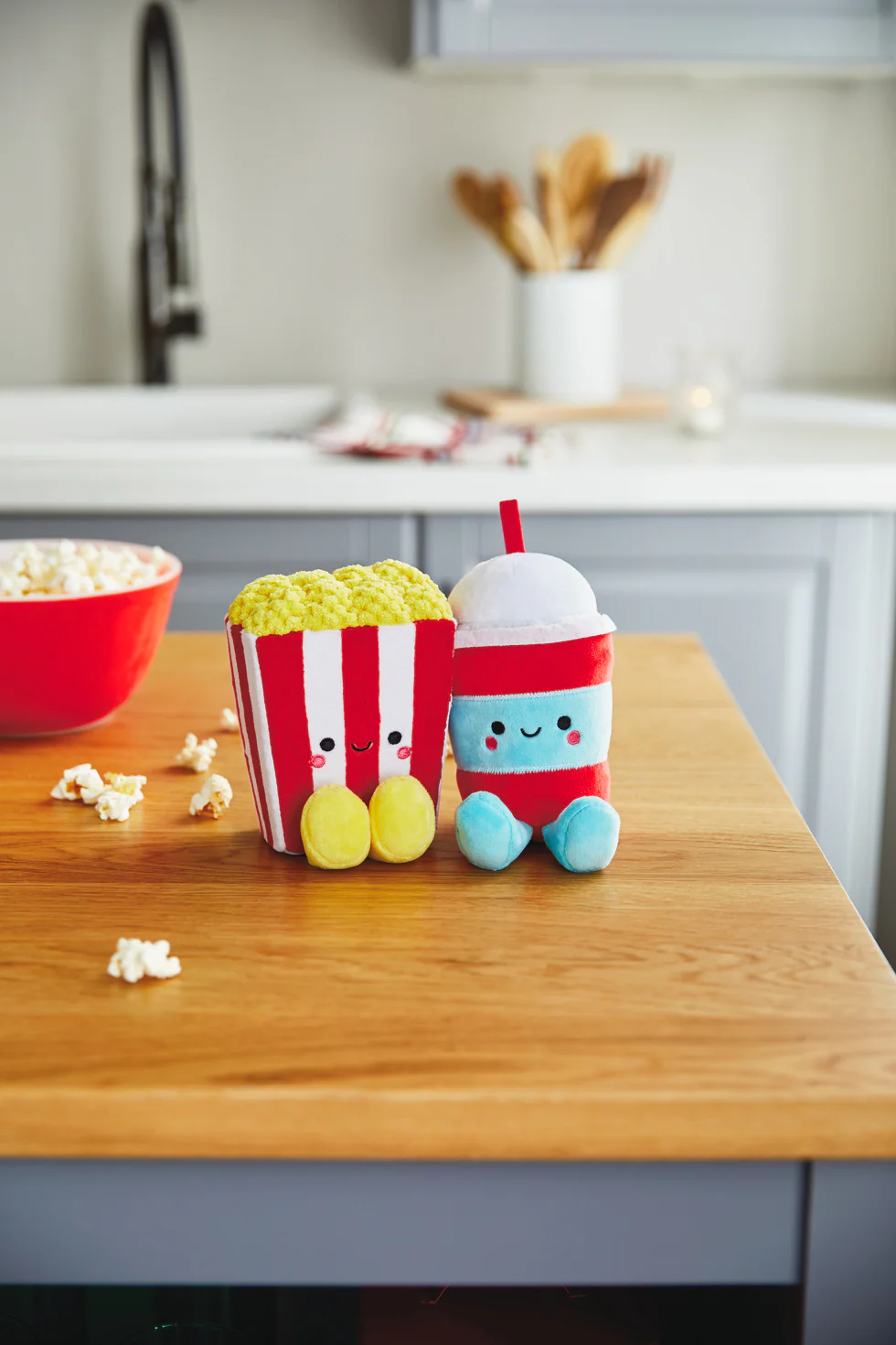 Popcorn and Slushie Magnetic Plush – Better Together - Image 3