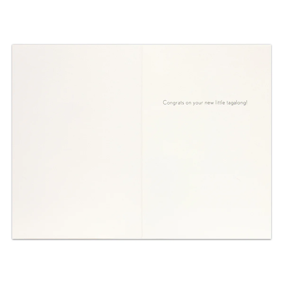 Hallmark Signature New Baby Congratulations Card - Tagalong - Image 2