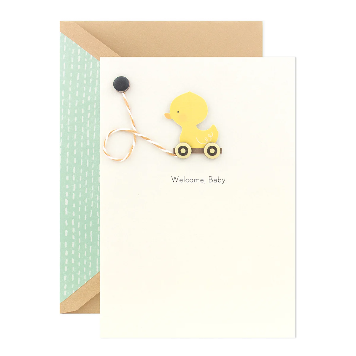 Hallmark Signature New Baby Congratulations Card - Tagalong - Image 3