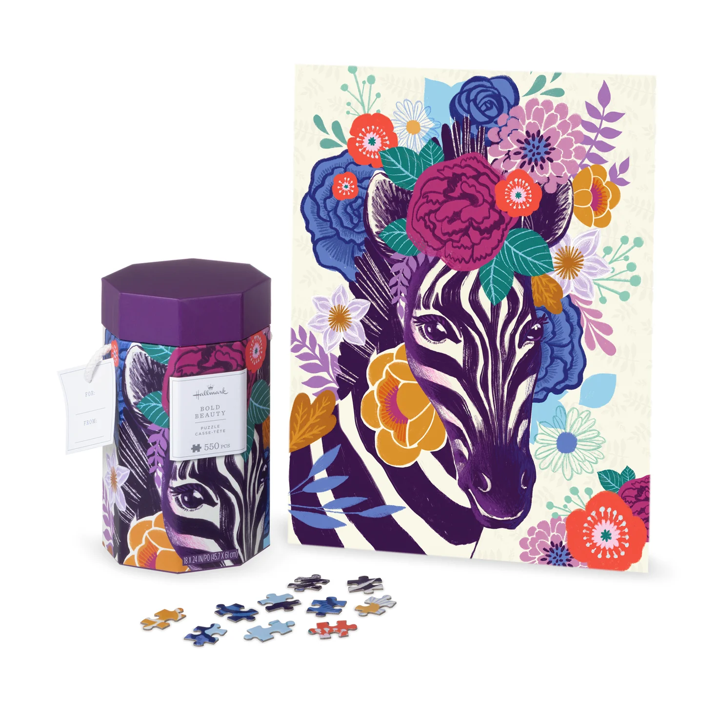 Bold Beauty 550-Piece Jigsaw Puzzle (45.7cm x 61cm) - Image 4