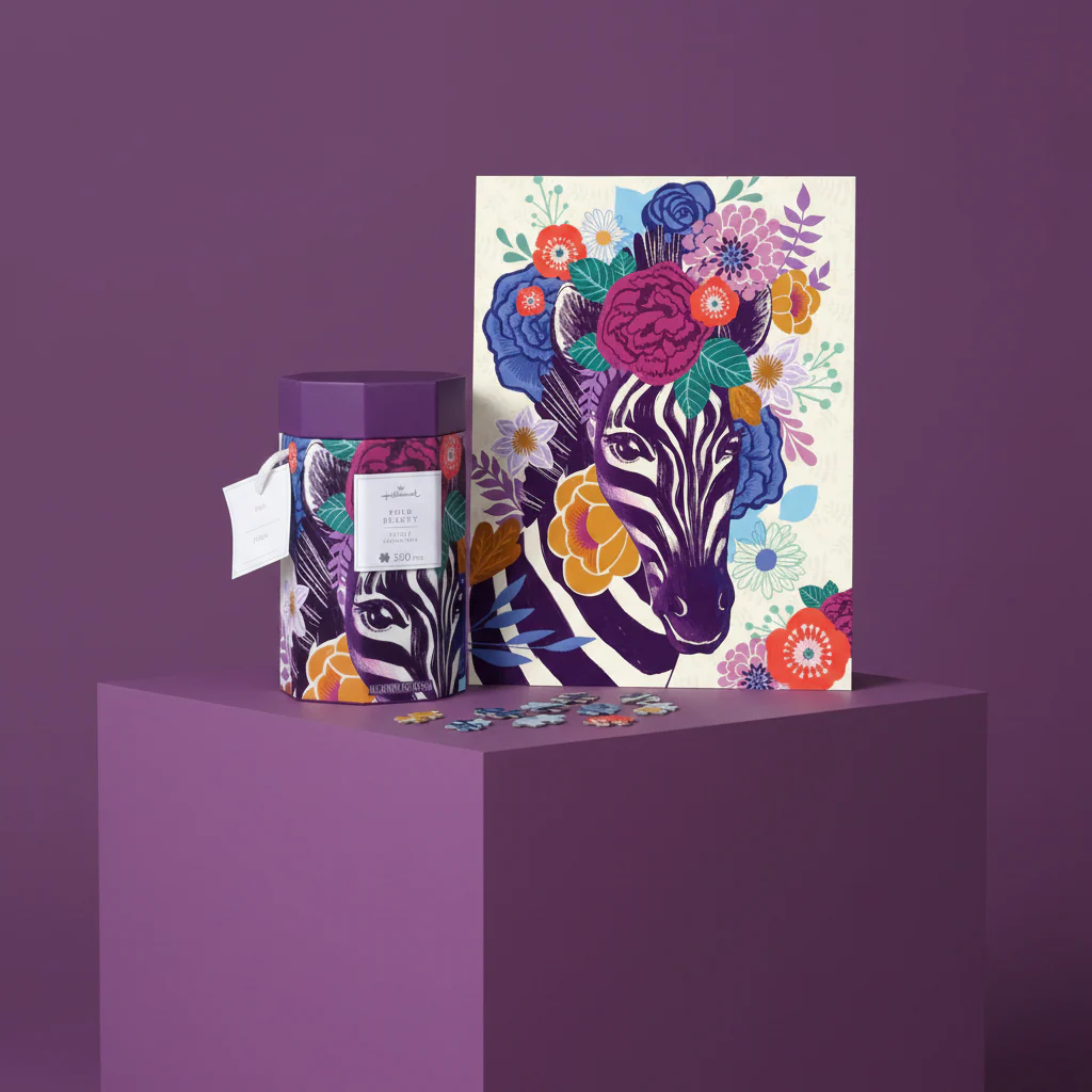 Bold Beauty 550-Piece Jigsaw Puzzle (45.7cm x 61cm) - Image 6