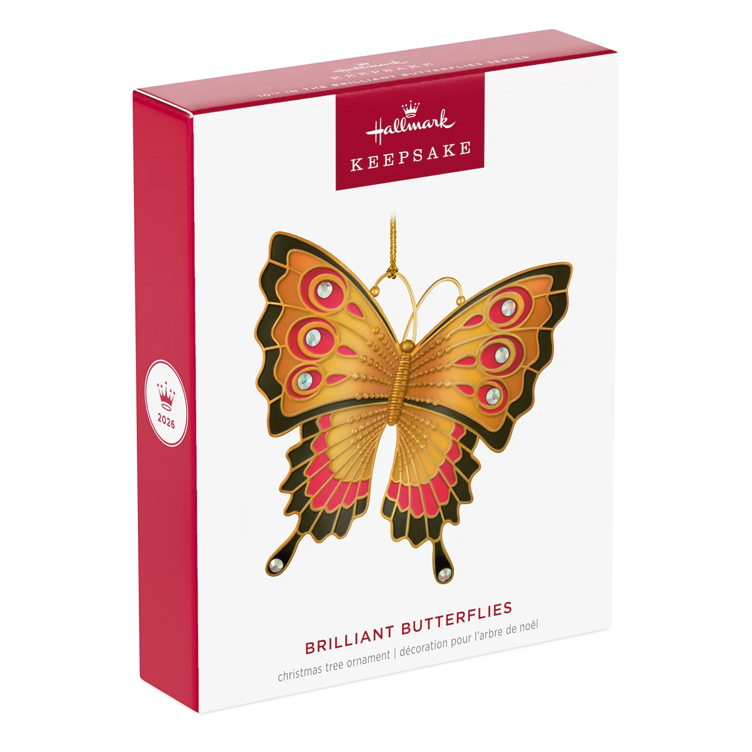 Brilliant Butterflies, 10th in the Series — 2026 Hallmark Keepsake Christmas Ornament - Image 7