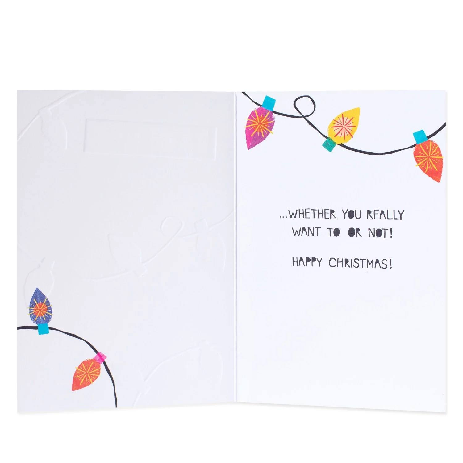 Hallmark Christmas Card For Brother - Festive Lights - Image 2