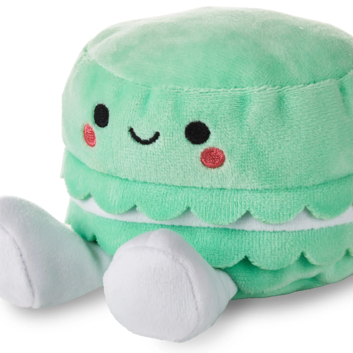 Better Together Teacup and Macaron Cookie Magnetic Plush Pair, 3.5" - Image 8
