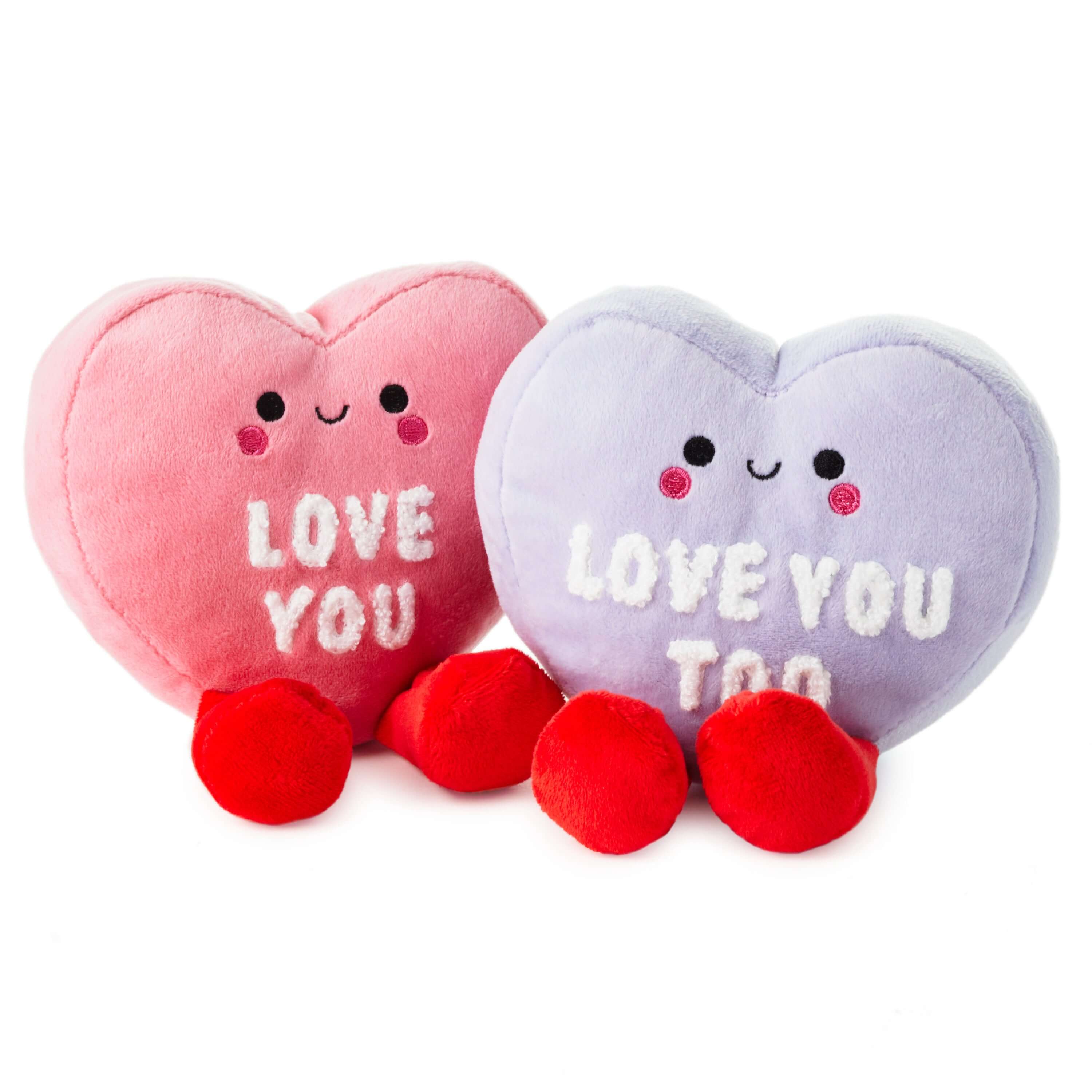 Better Together Conversation Hearts Magnetic Plush, 4.75" - Image 2