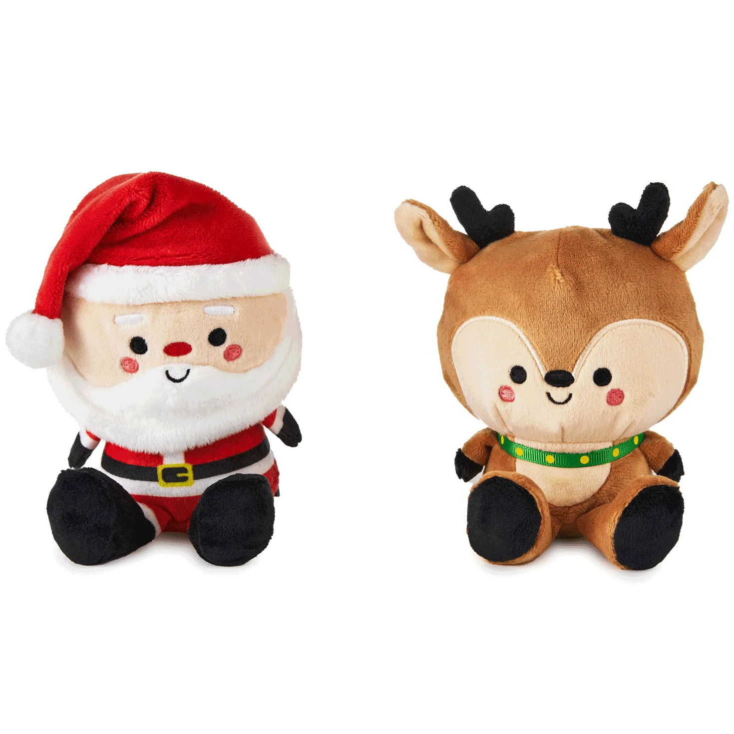 Better Together Santa and Reindeer Magnetic Plush Pair, 5.75", - Image 2