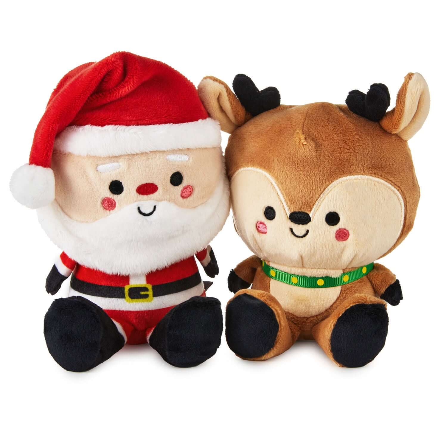 Better Together Santa and Reindeer Magnetic Plush Pair, 5.75", - Image 3