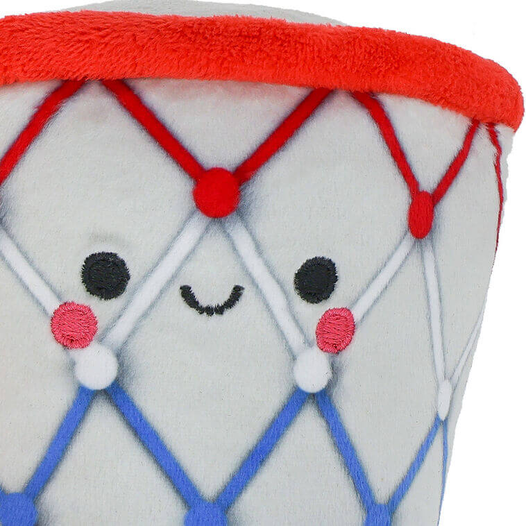 Better Together Basketball and Hoop Magnetic Plush Pair, 6" H - Image 6