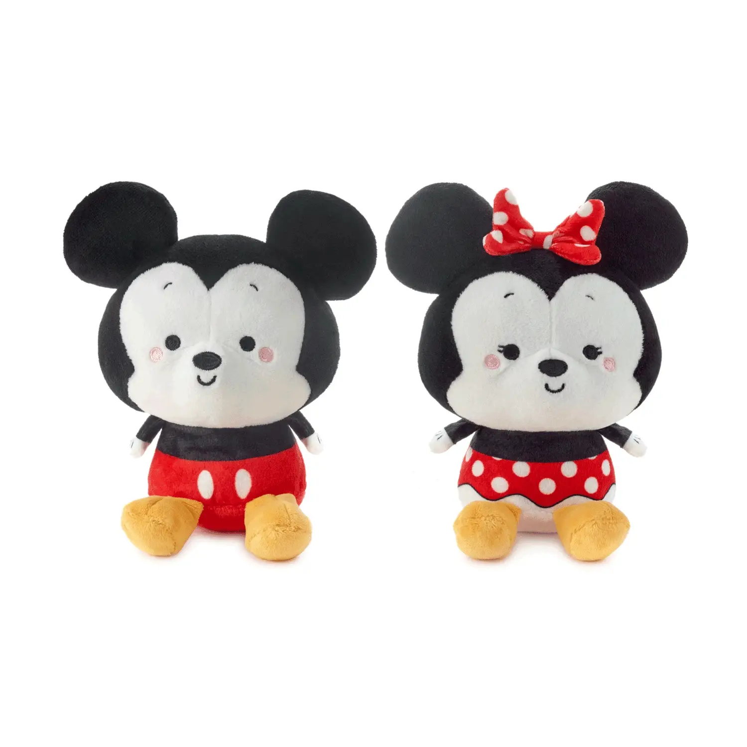 Better Together Disney Mickey and Minnie Magnetic Plush, 5" - Image 2