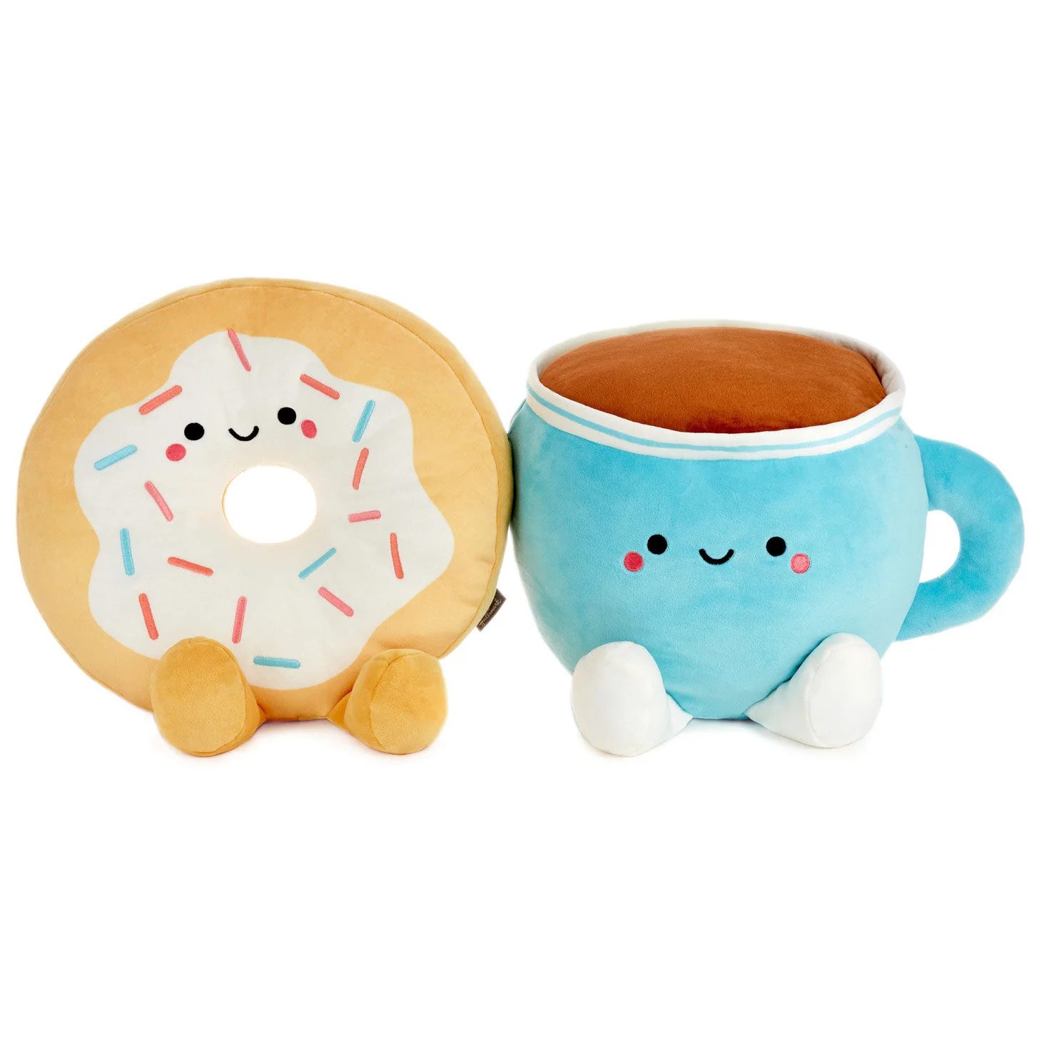 Donut and Coffee Magnetic Plush Pair (Extra Large) - Better Together - Image 3