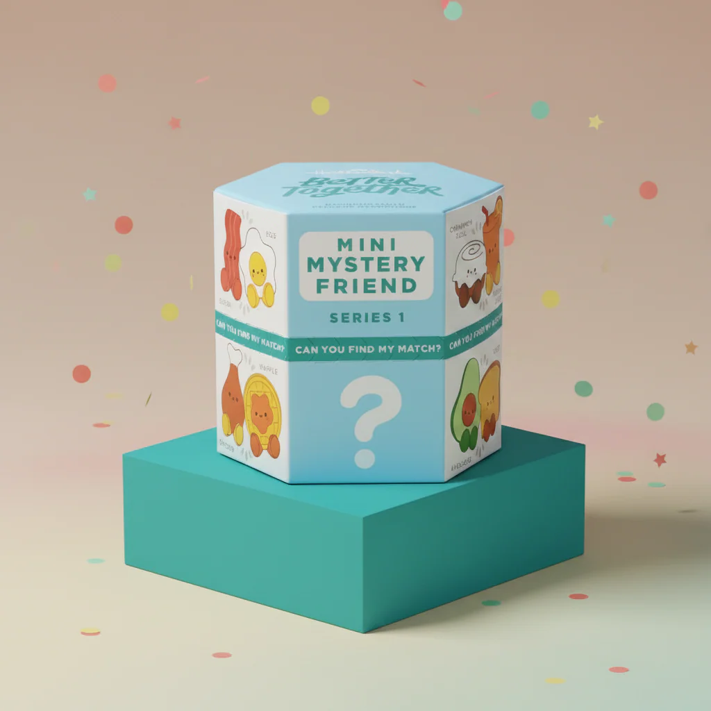 Mini Better Together Mystery Box Magnetic Plush, Series 1 - Image 3