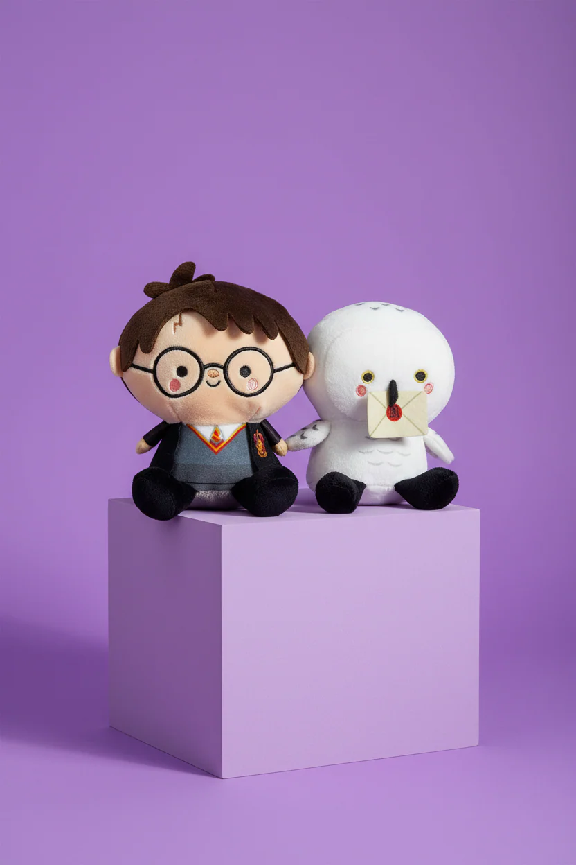 Better Together Harry Potter™ and Hedwig™ Magnetic Plush Pair, 5.5" - Image 9