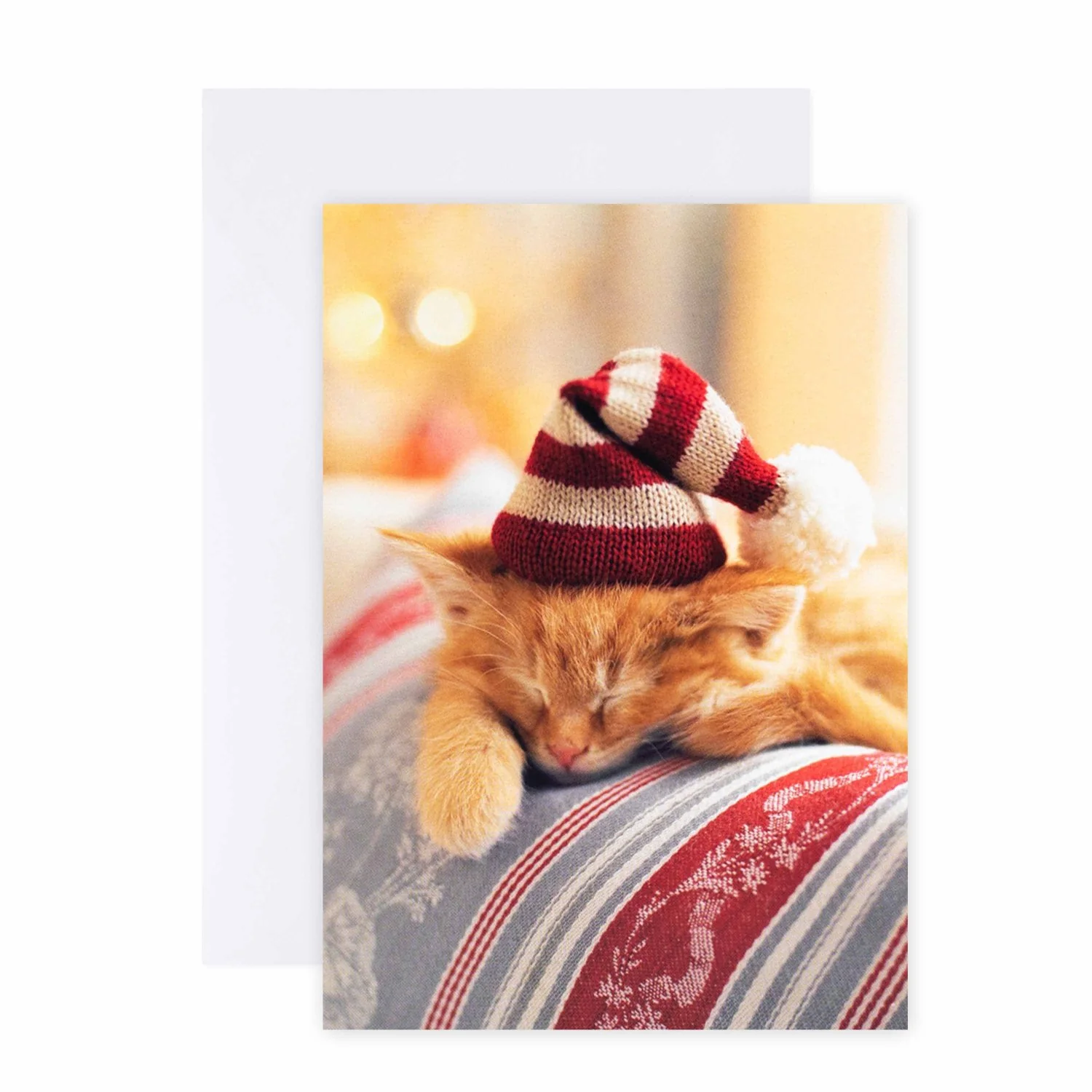 Hallmark 10 Pack Boxed Charity Christmas Cards - Purrfect Christmas - Image 2