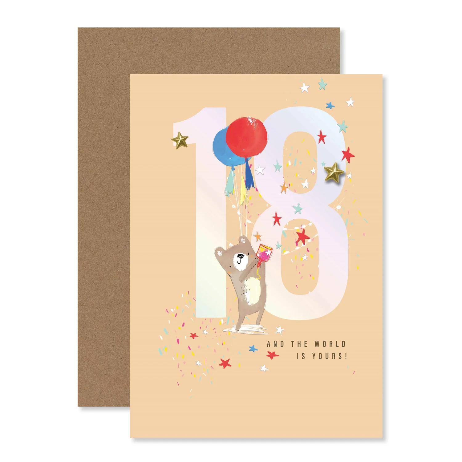 Connections from Hallmark 18th Birthday Card - 18 AND THE WORLD IS YOURS! - Image 3