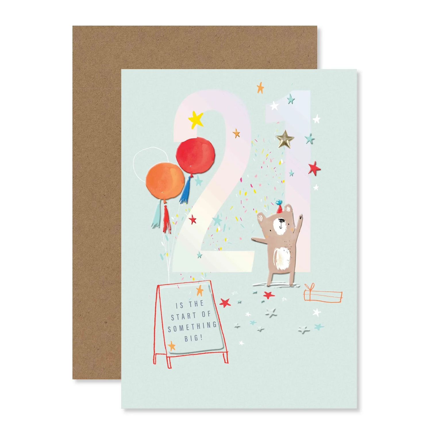 Connections from Hallmark 21st Birthday Card - The start of something big - Image 3