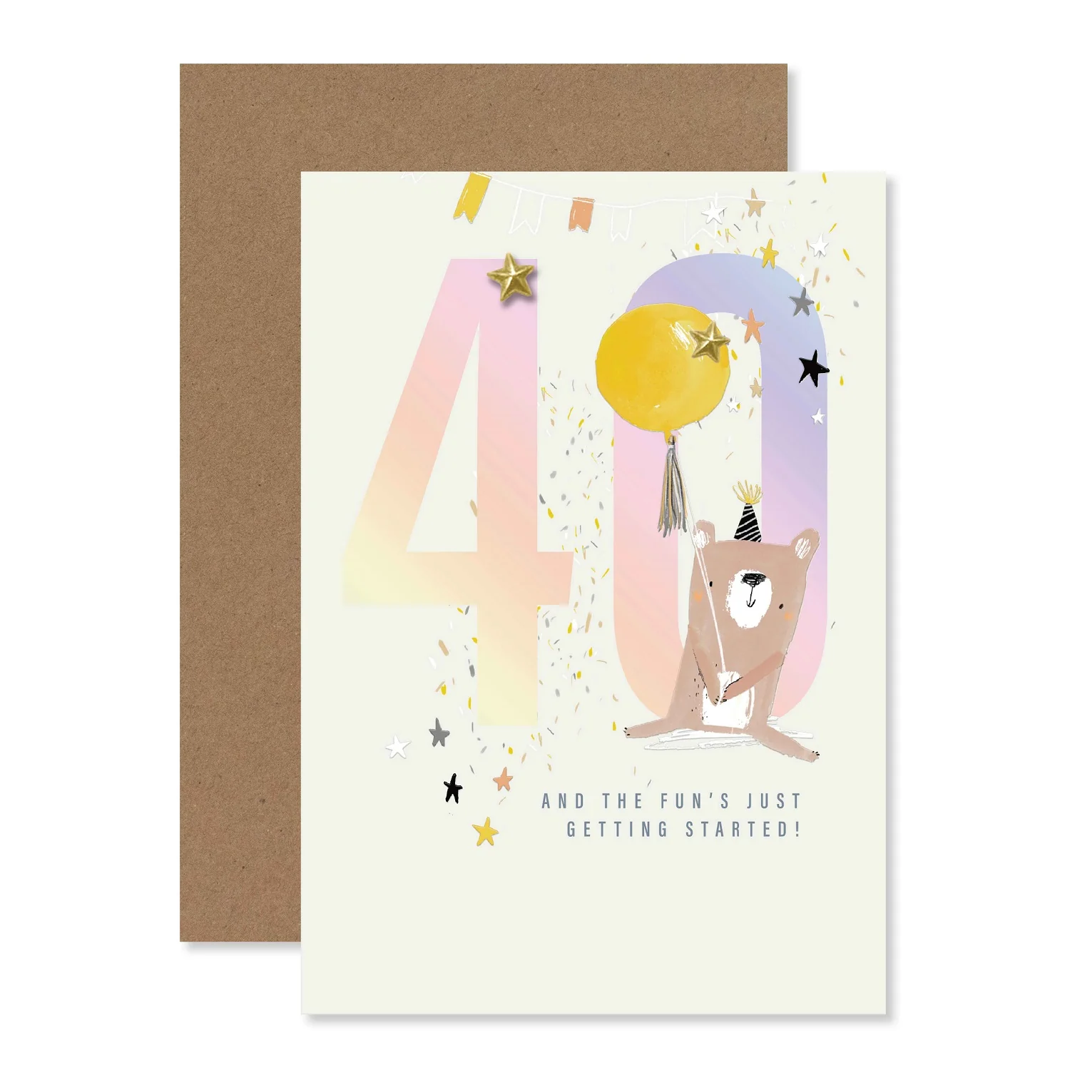 Connections from Hallmark 40th Birthday Card - And the fun's just getting started - Image 3