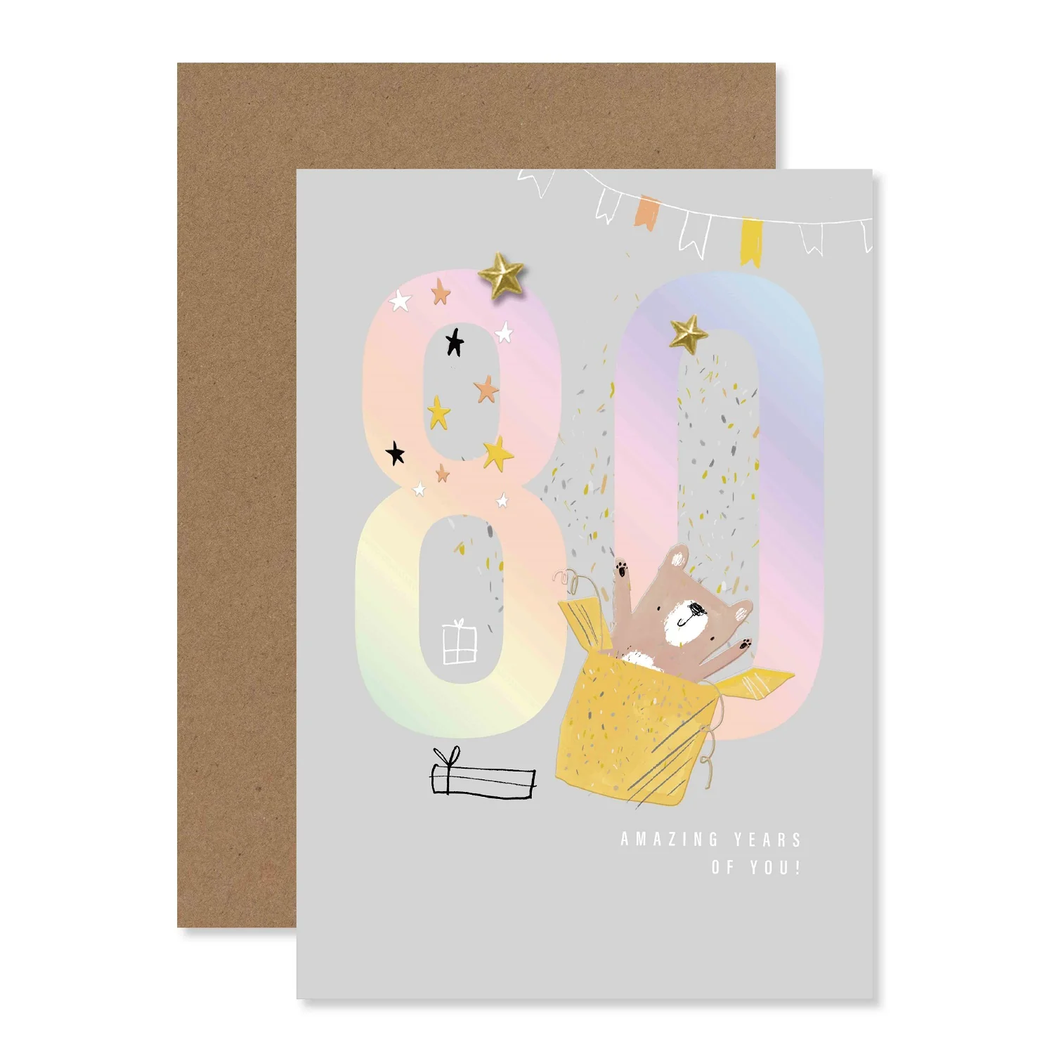 Connections from Hallmark 80th Birthday Card - 80 AMAZING YEARS OF YOU! - Image 3