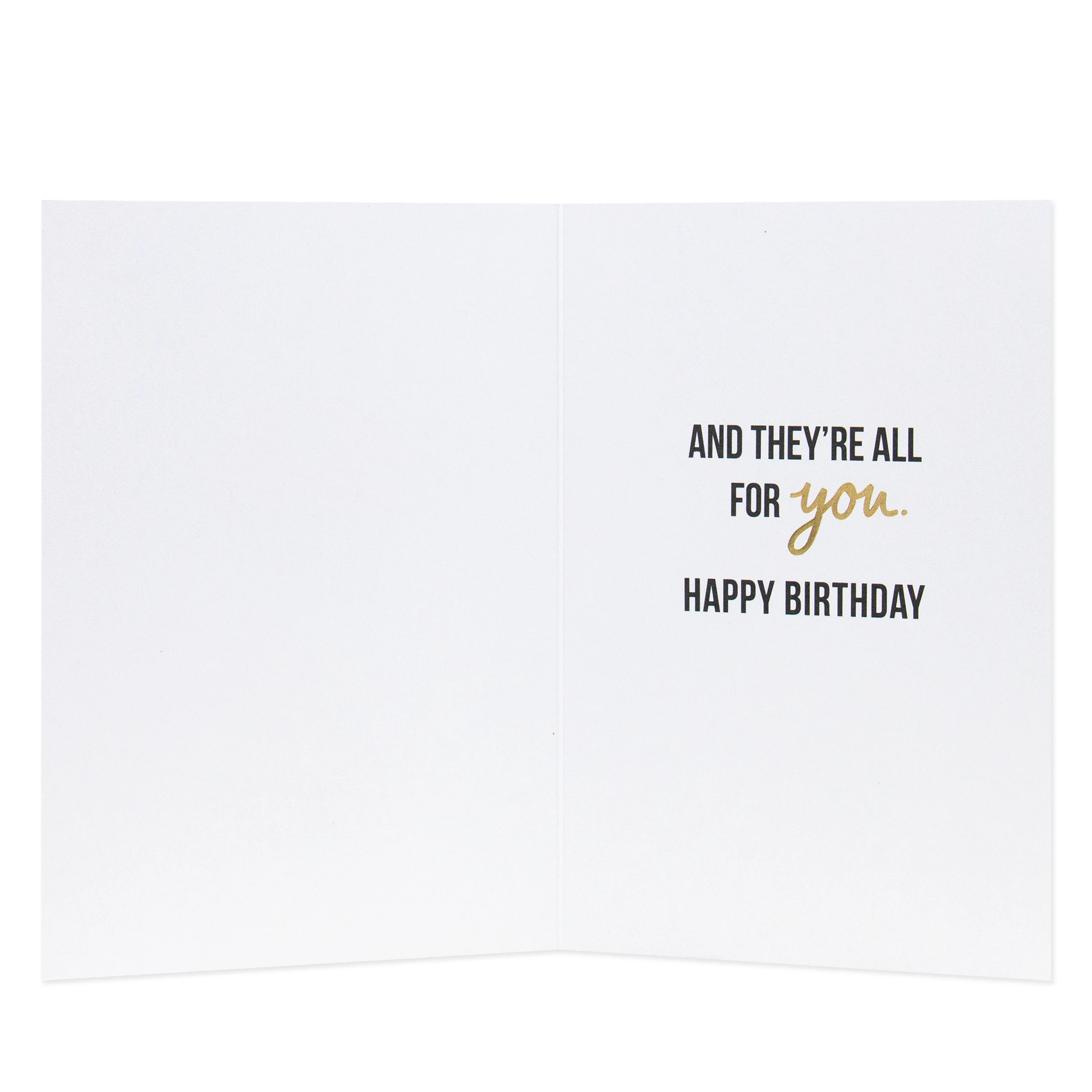Connections from Hallmark Birthday Card - A Million Happy Wishes - Image 2