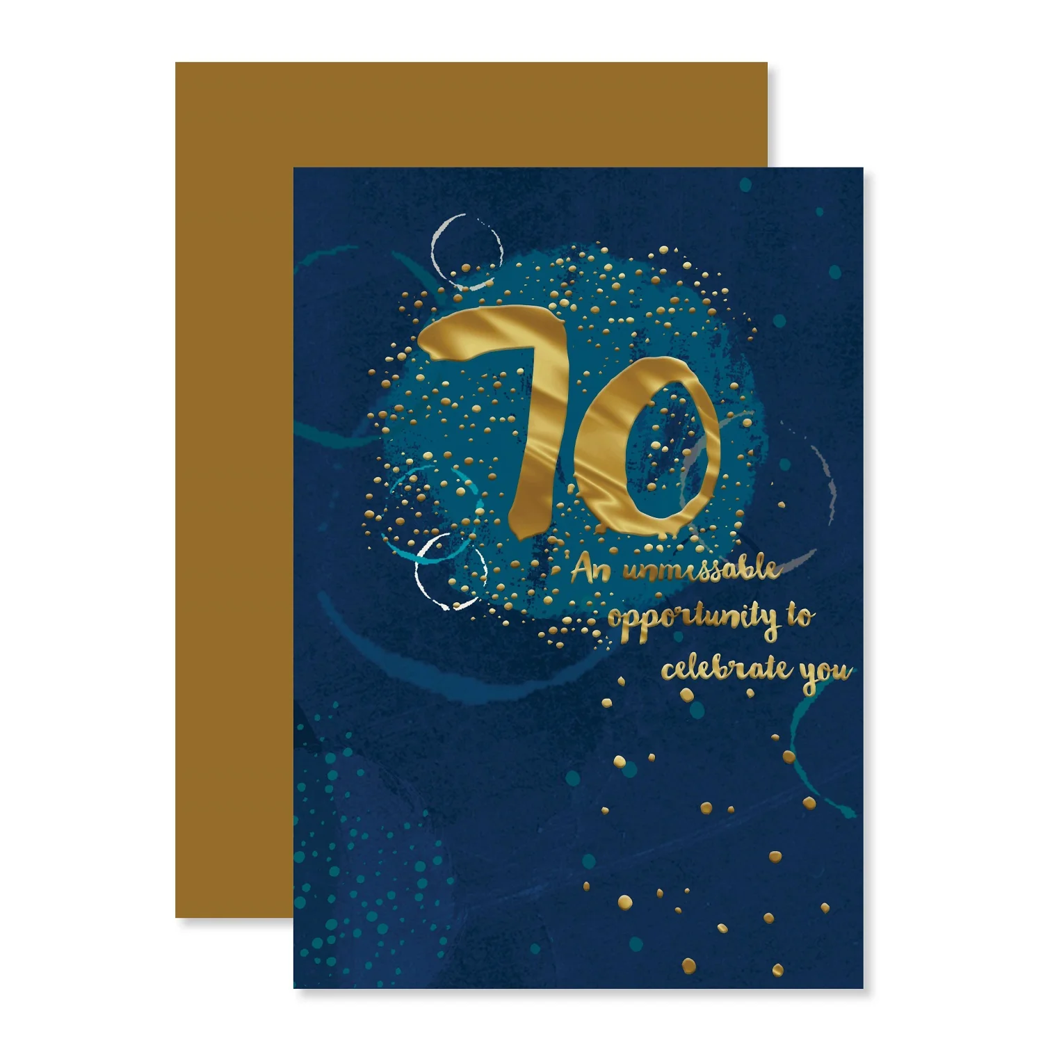 Connections from Hallmark 70th Birthday Card - 70 An unmissable opportunity to celebrate you - Image 3