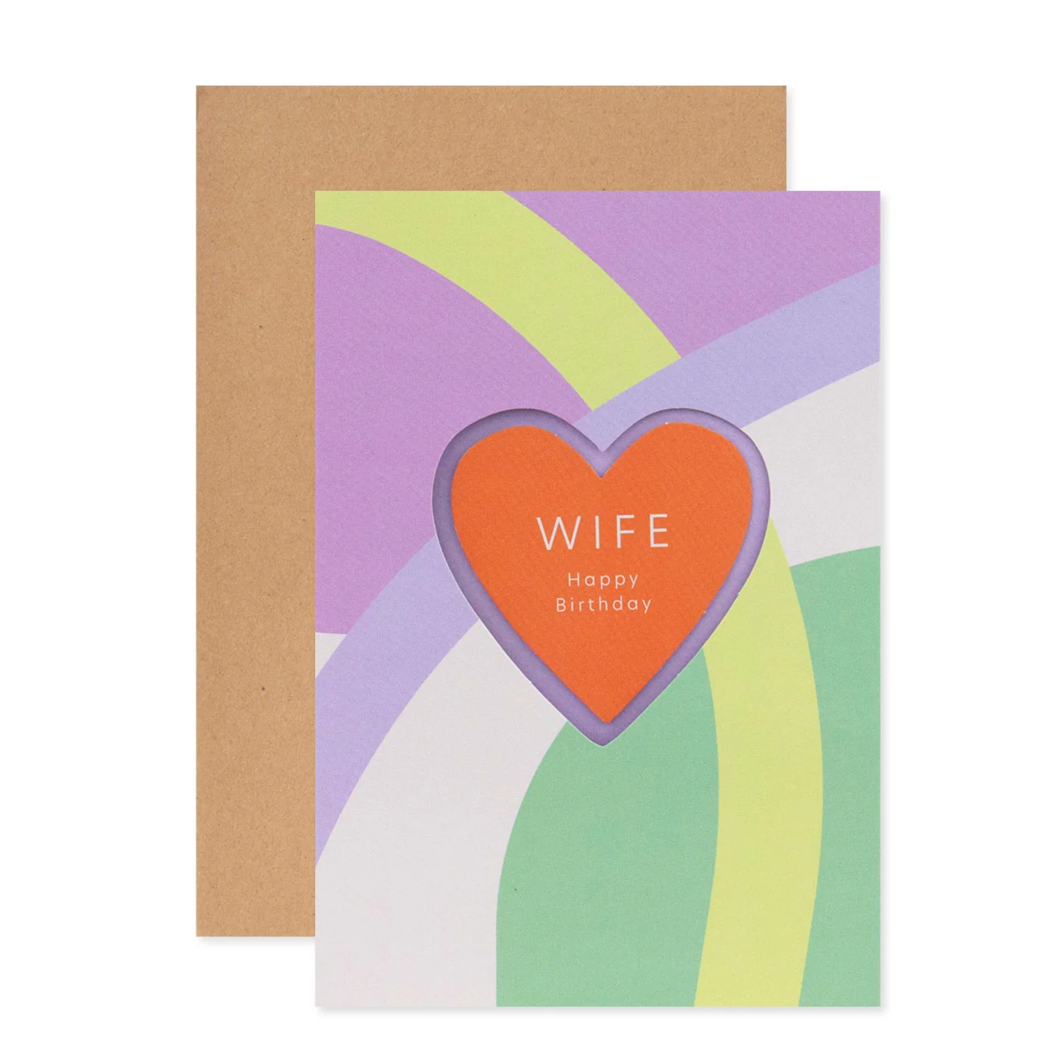 Connections from Hallmark Wife Birthday Card - Red Heart - Image 3