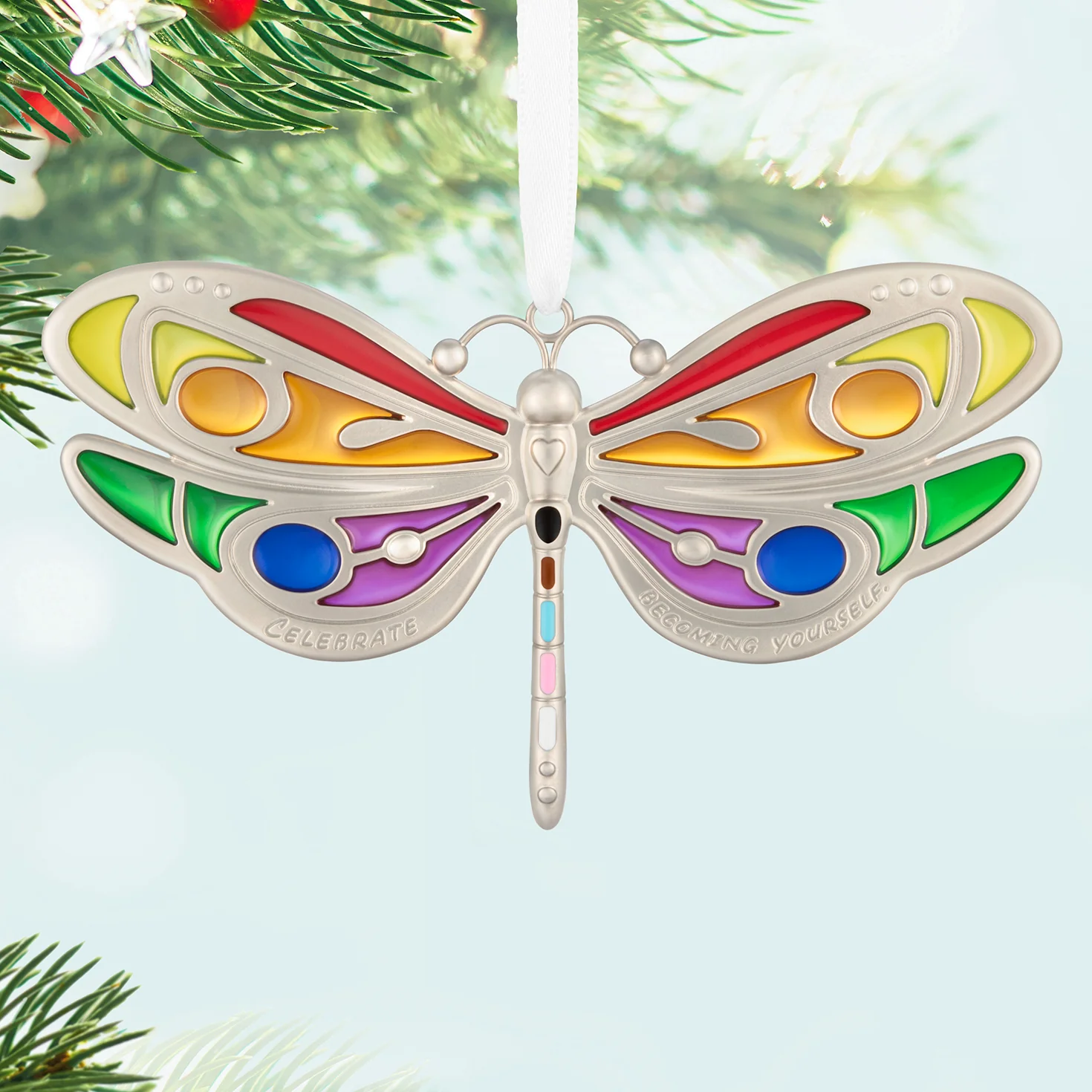 Celebrating You, Metal — 2026 Hallmark Keepsake Christmas Ornament - Image 2