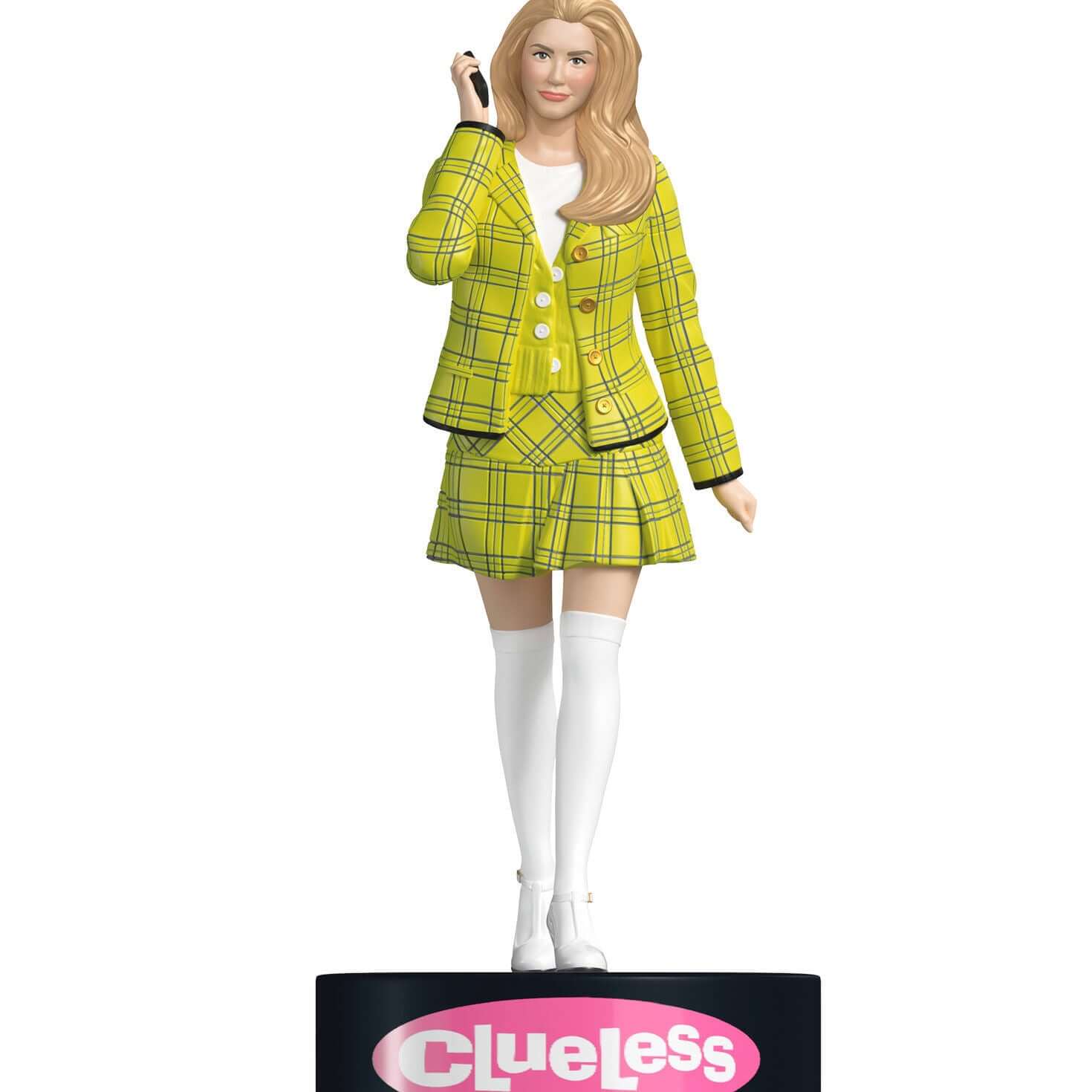 Clueless, Cher Horowitz with Sound — 2025 Hallmark Keepsake Christmas Ornament - Image 4