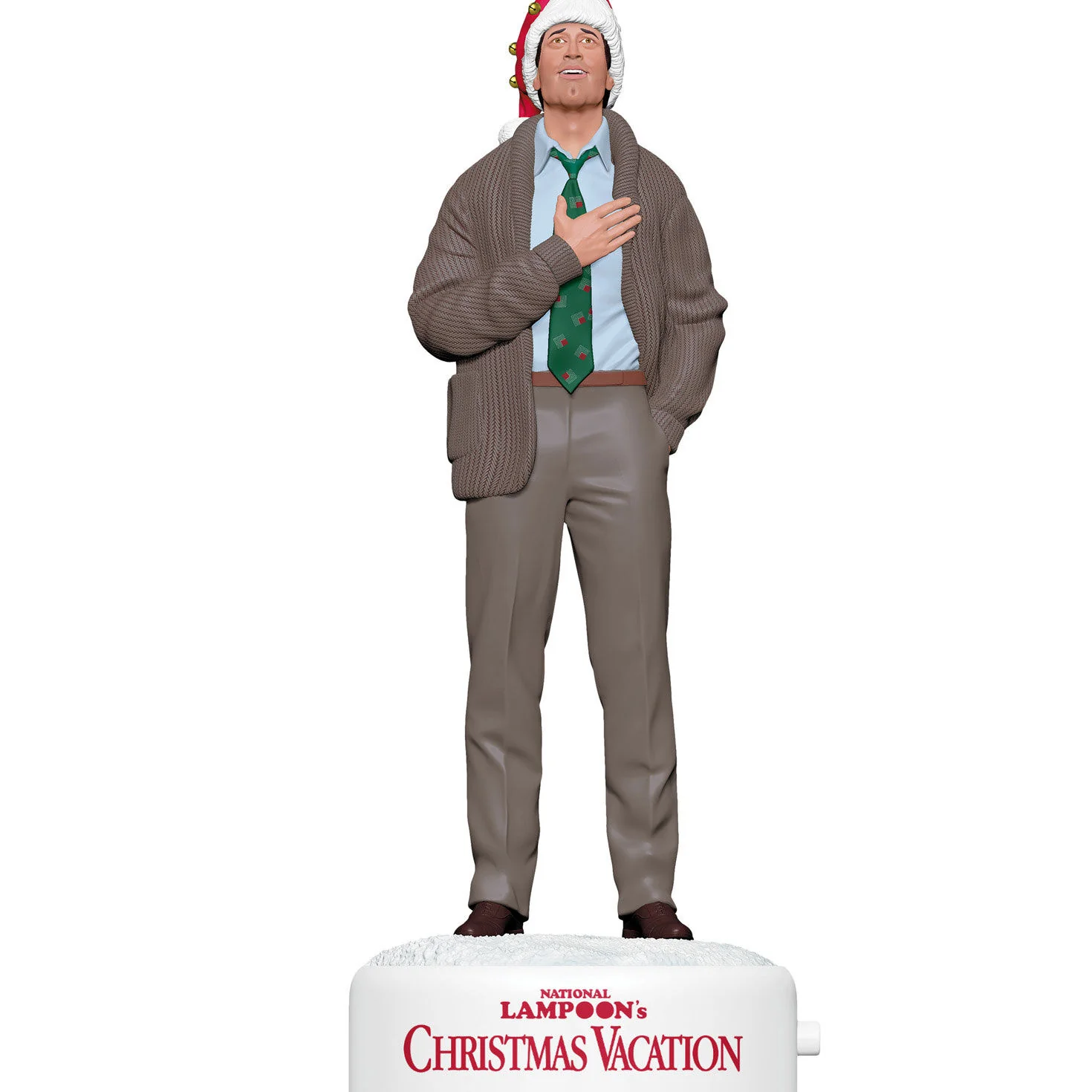National Lampoon's Christmas Vacation™ Clark Griswold With Sound — 2026 Hallmark Keepsake Christmas Ornament - Image 4