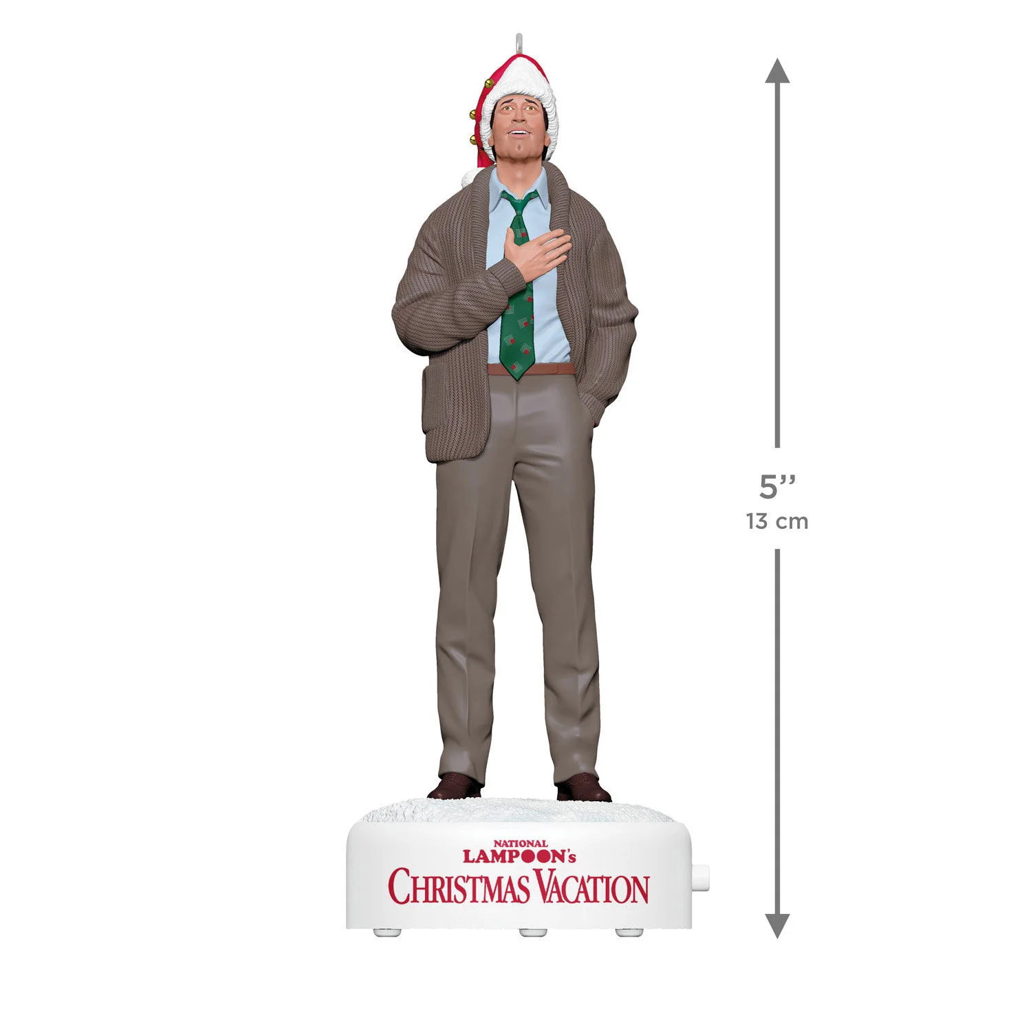 National Lampoon's Christmas Vacation™ Clark Griswold With Sound — 2026 Hallmark Keepsake Christmas Ornament - Image 6