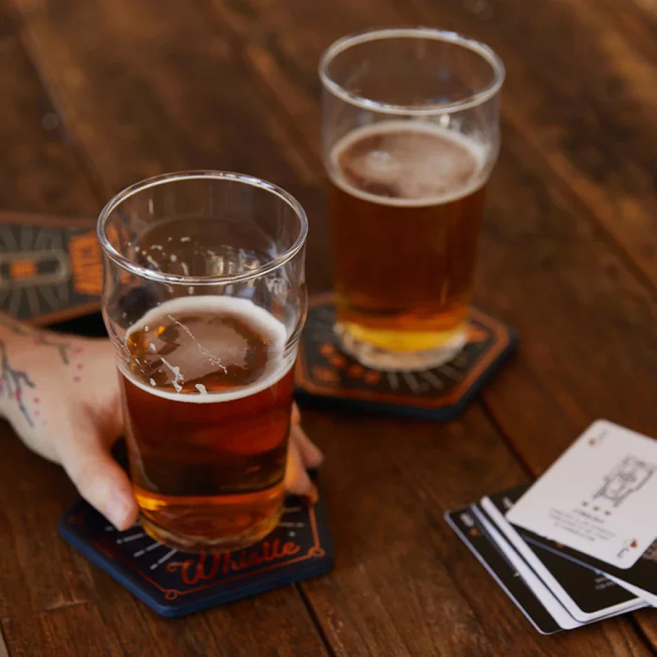 Beer Coasters, Set of 4 - Image 6