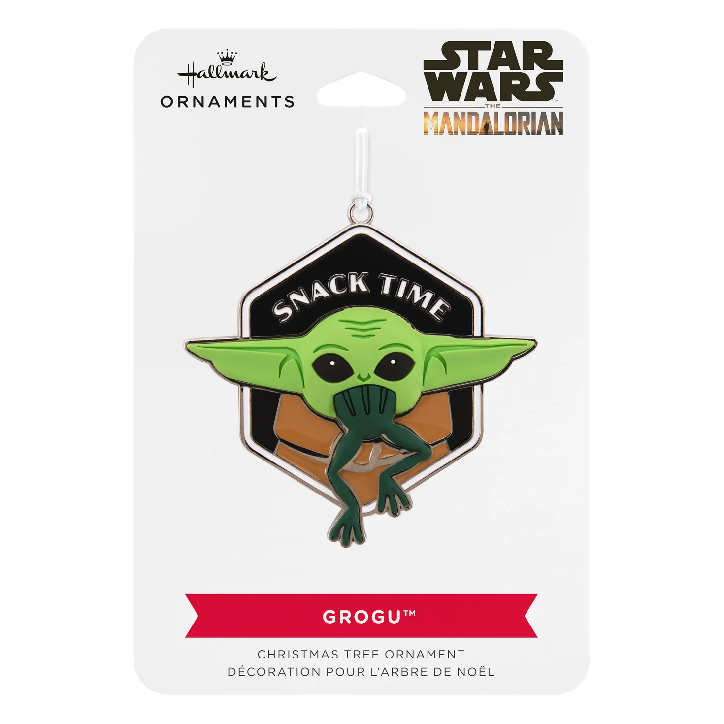 Hallmark Christmas Ornament - Star Wars™: The Mandalorian™ Grogu™ With Dimension Metal - Image 5