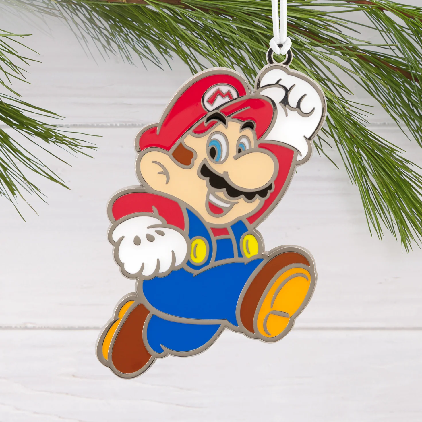 Hallmark Christmas Ornament - Nintendo Super Mario Metal - Image 3
