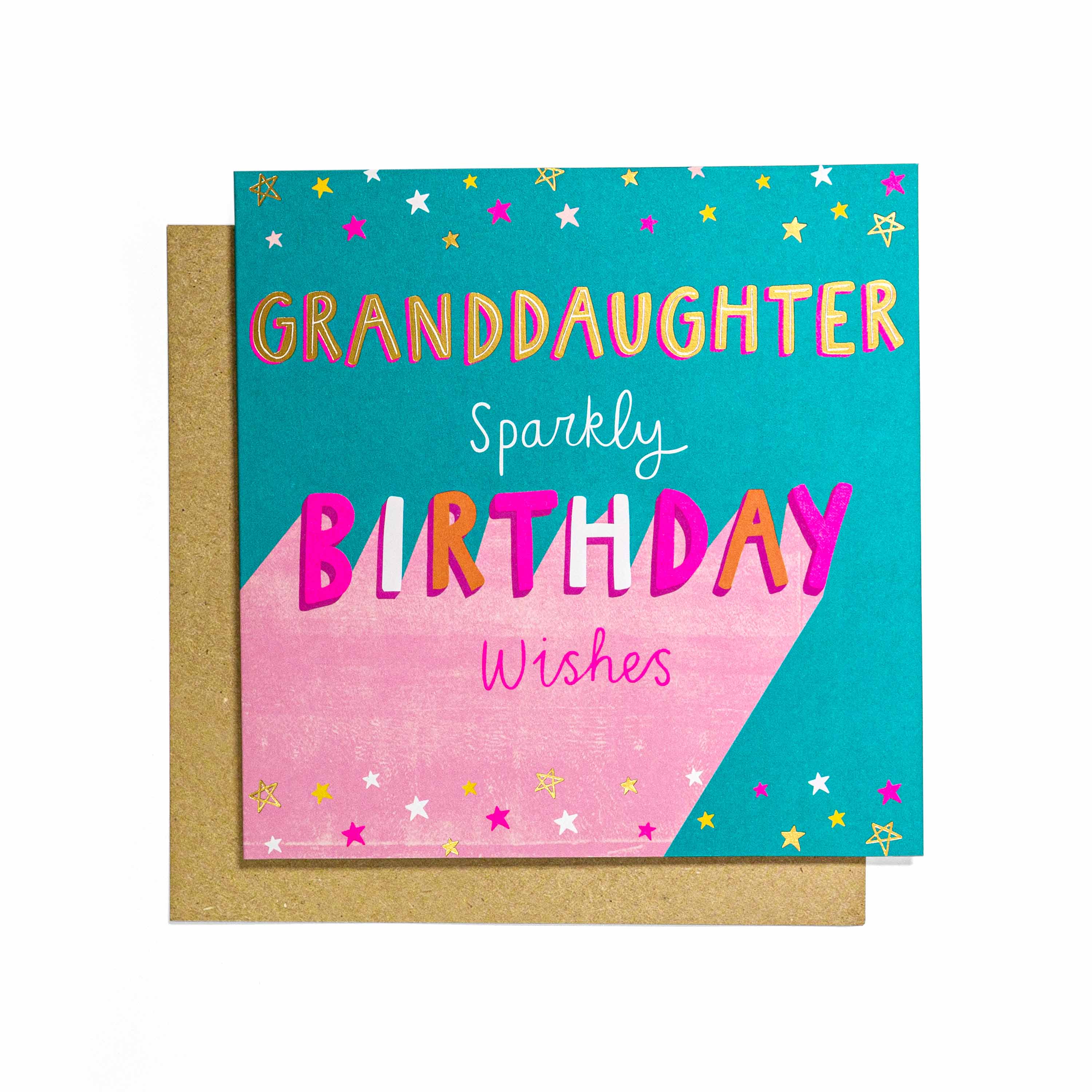 Colourful Birthday Card for Granddaughter - Image 5