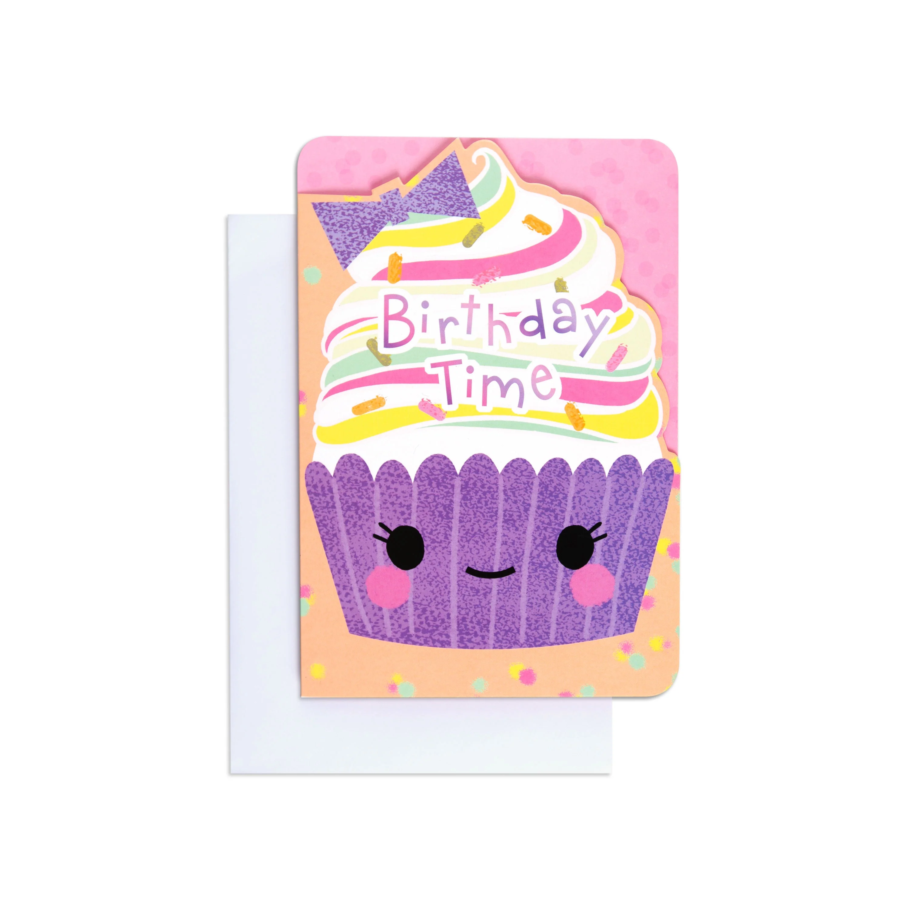 Colourful Happy Cupcake Birthday Card - Image 3