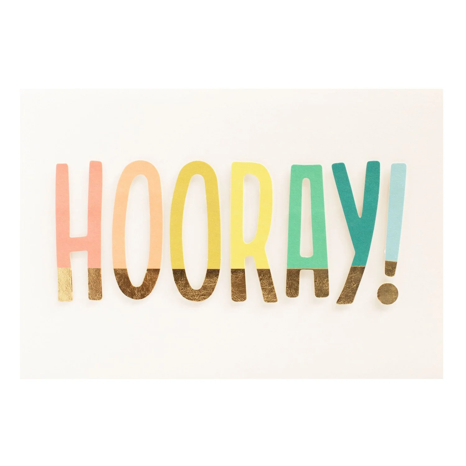 Hallmark Signature Celebration Card - Hooray!