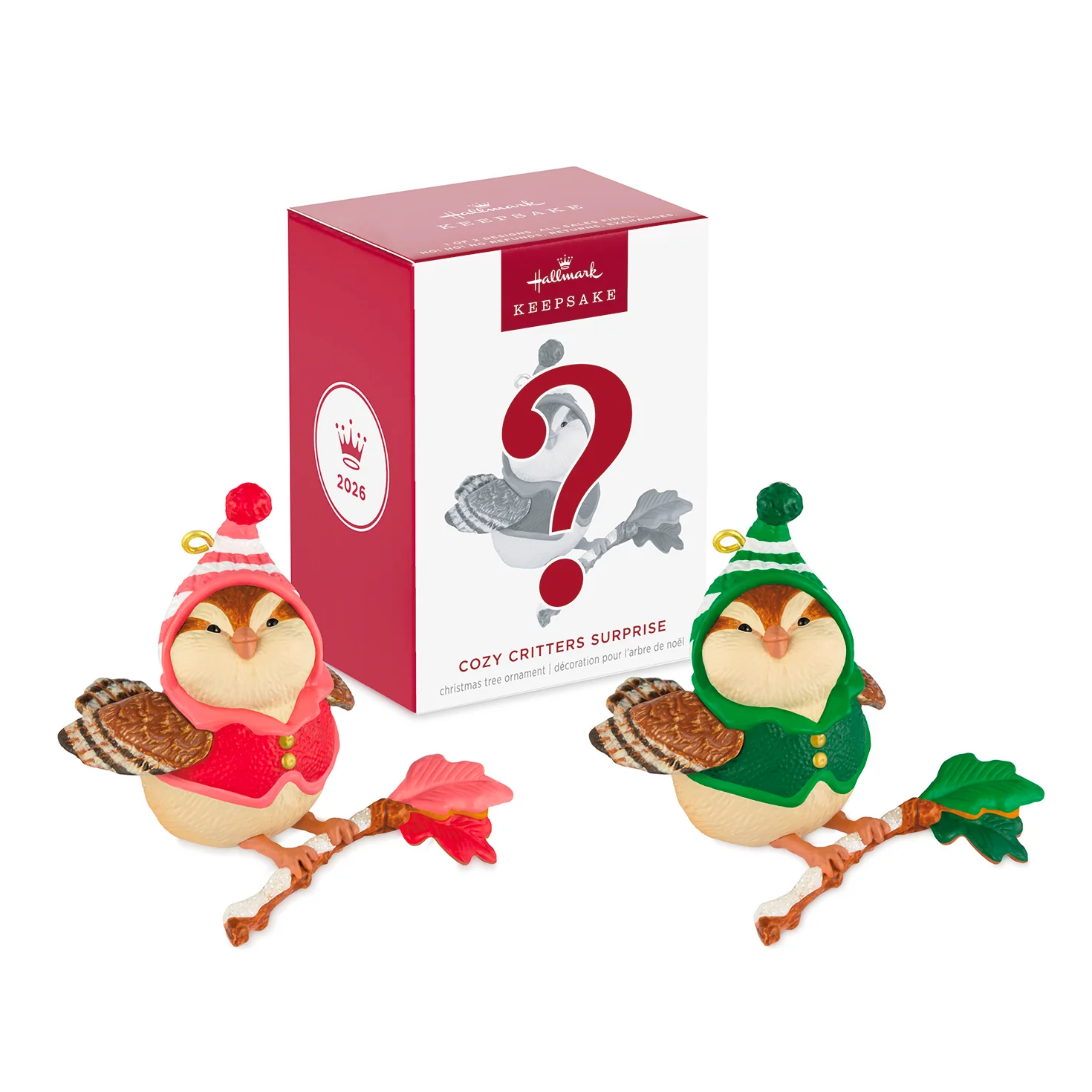 Cozy Critters Mystery — 2026 Hallmark Keepsake Christmas Ornament