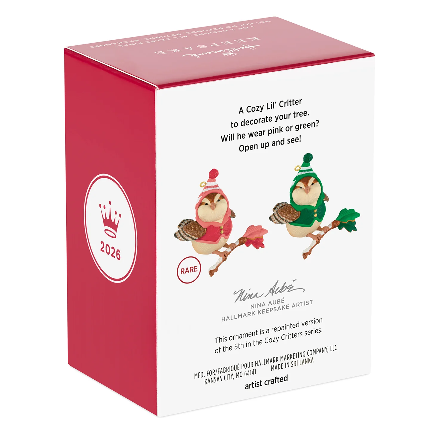 Cozy Critters Mystery — 2026 Hallmark Keepsake Christmas Ornament - Image 8