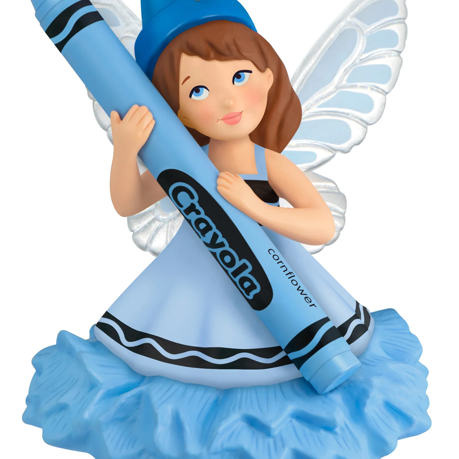 Crayola® Cornflower Fairy — 2026 Hallmark Keepsake Christmas Ornament - Image 4