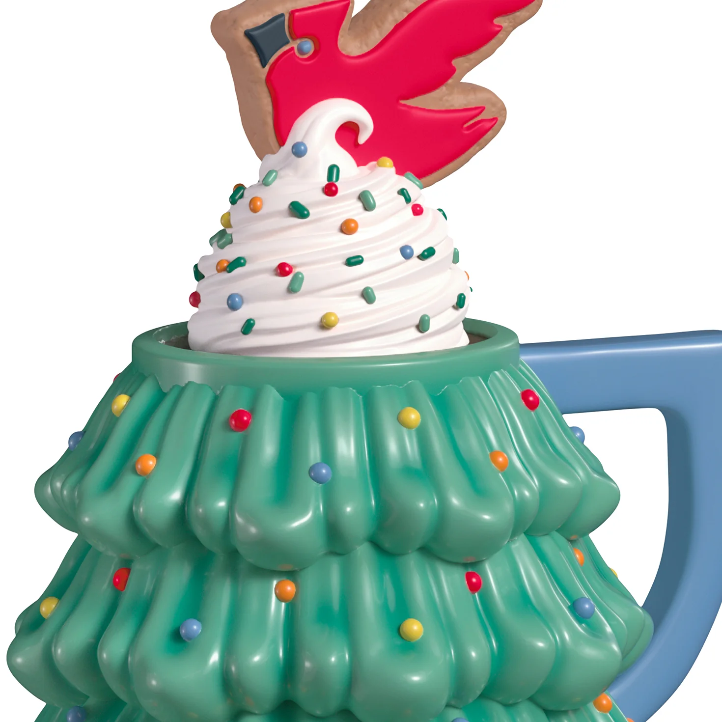 Cup of Cozy, Porcelain, 3rd in the Series — 2026 Hallmark Keepsake Christmas Ornament - Image 4
