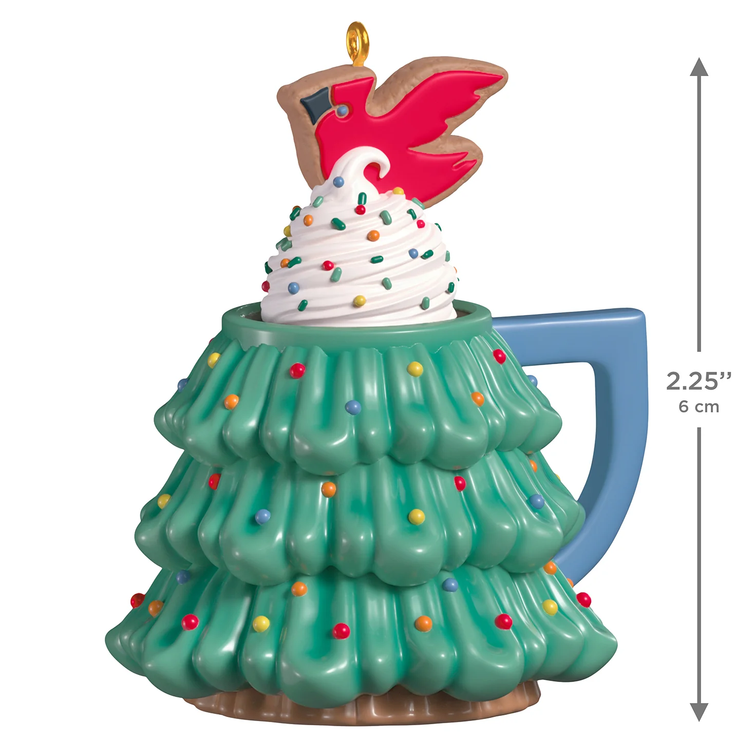 Cup of Cozy, Porcelain, 3rd in the Series — 2026 Hallmark Keepsake Christmas Ornament - Image 6