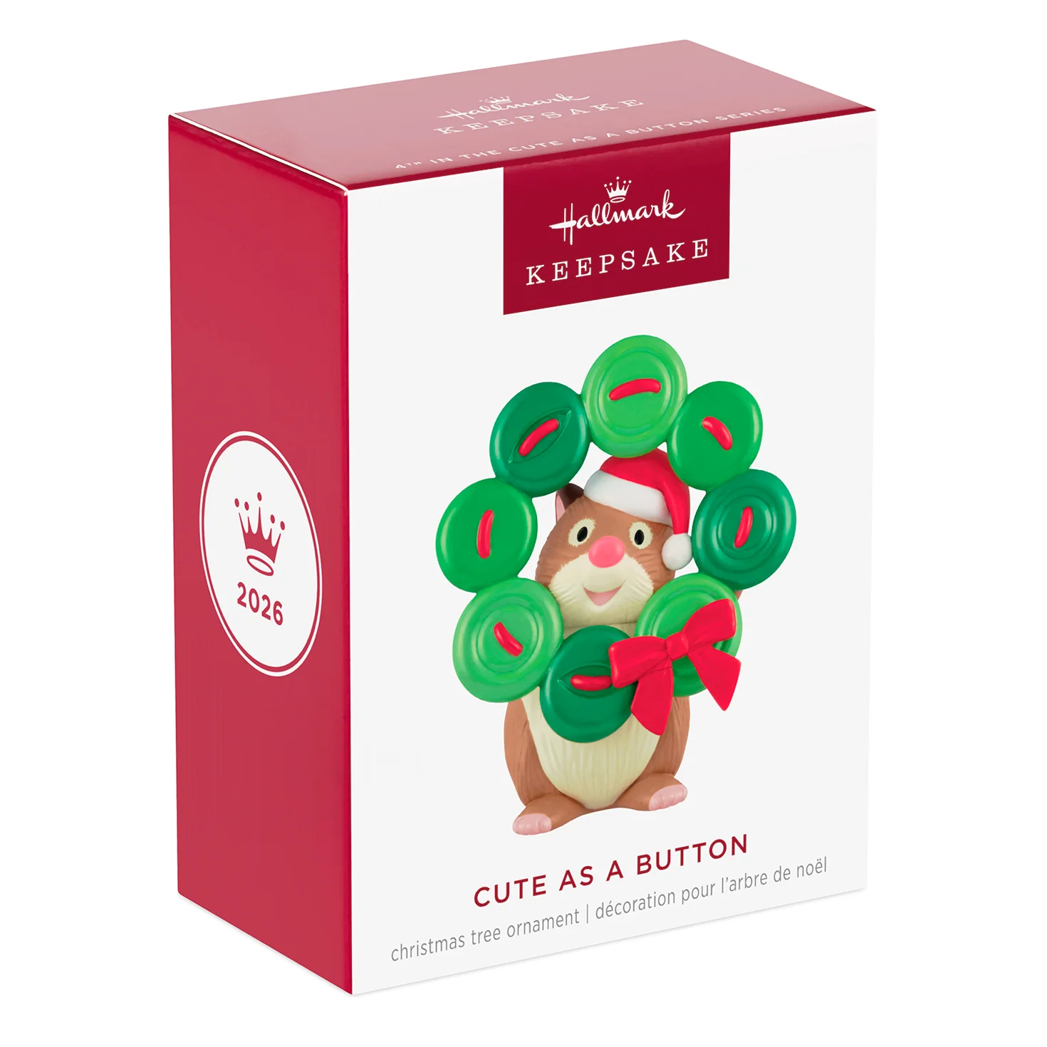 Cute as a Button, 4th in the Series — 2026 Hallmark Keepsake Christmas Ornament - Image 7