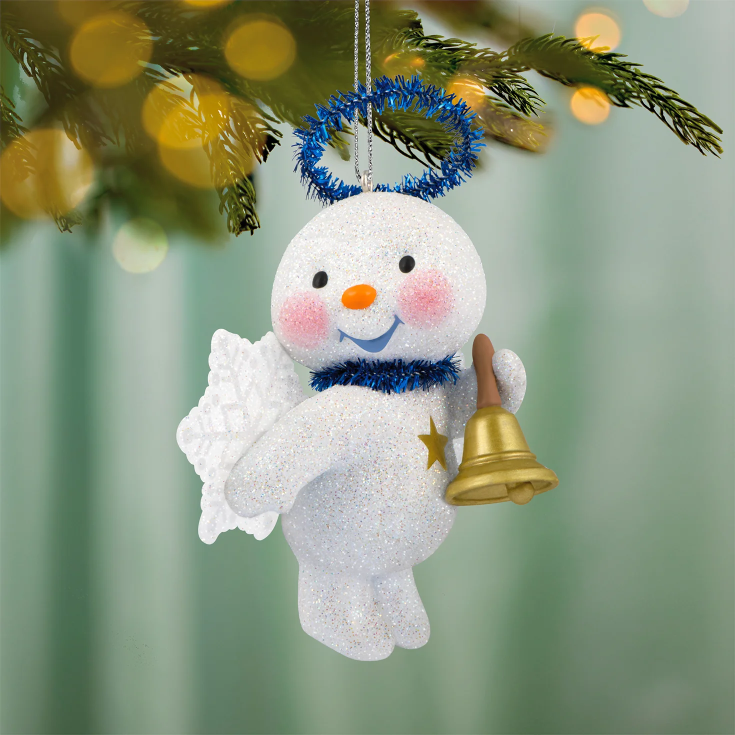 Cute Snow Angel With Bell — 2026 Hallmark Keepsake Christmas Ornament - Image 2