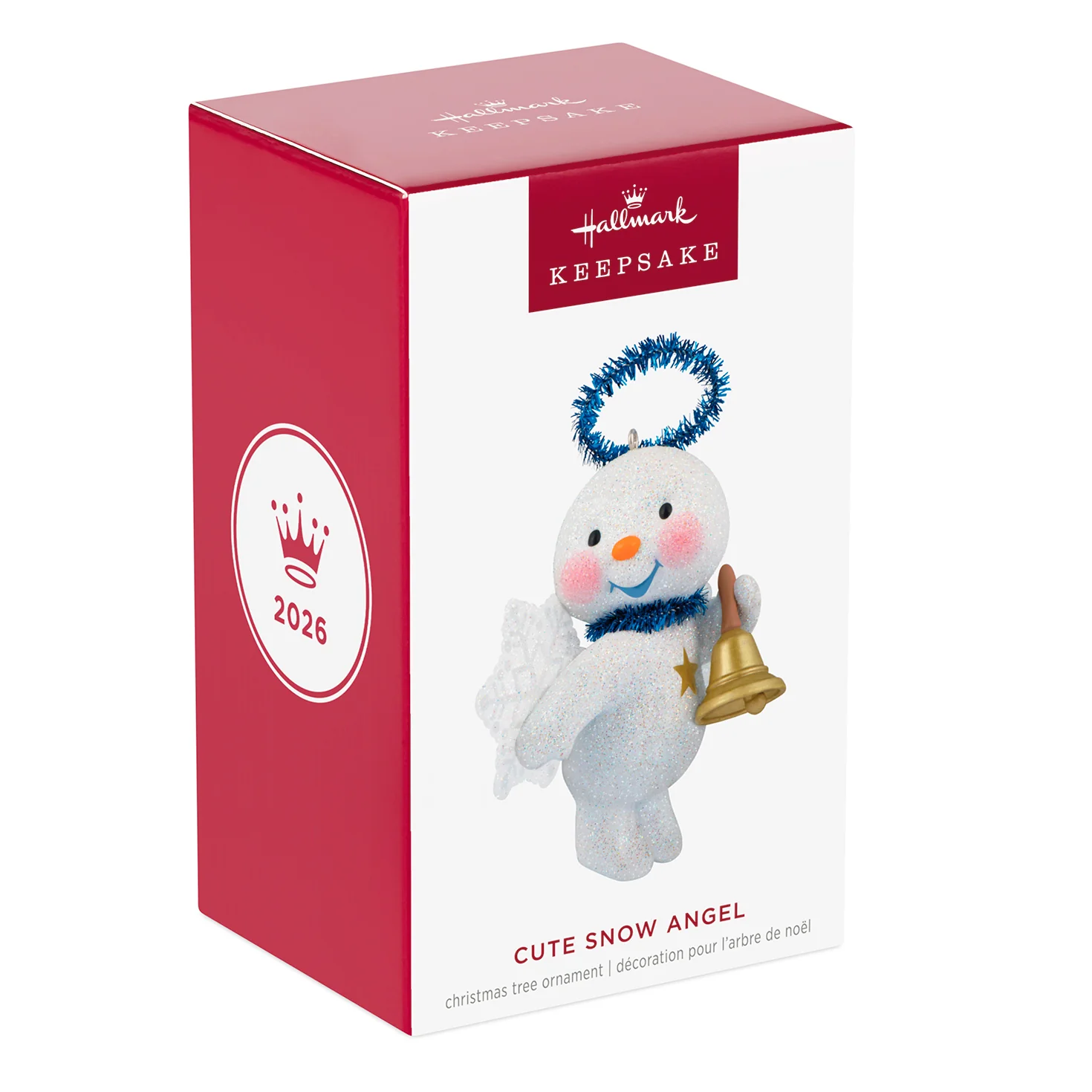 Cute Snow Angel With Bell — 2026 Hallmark Keepsake Christmas Ornament - Image 7