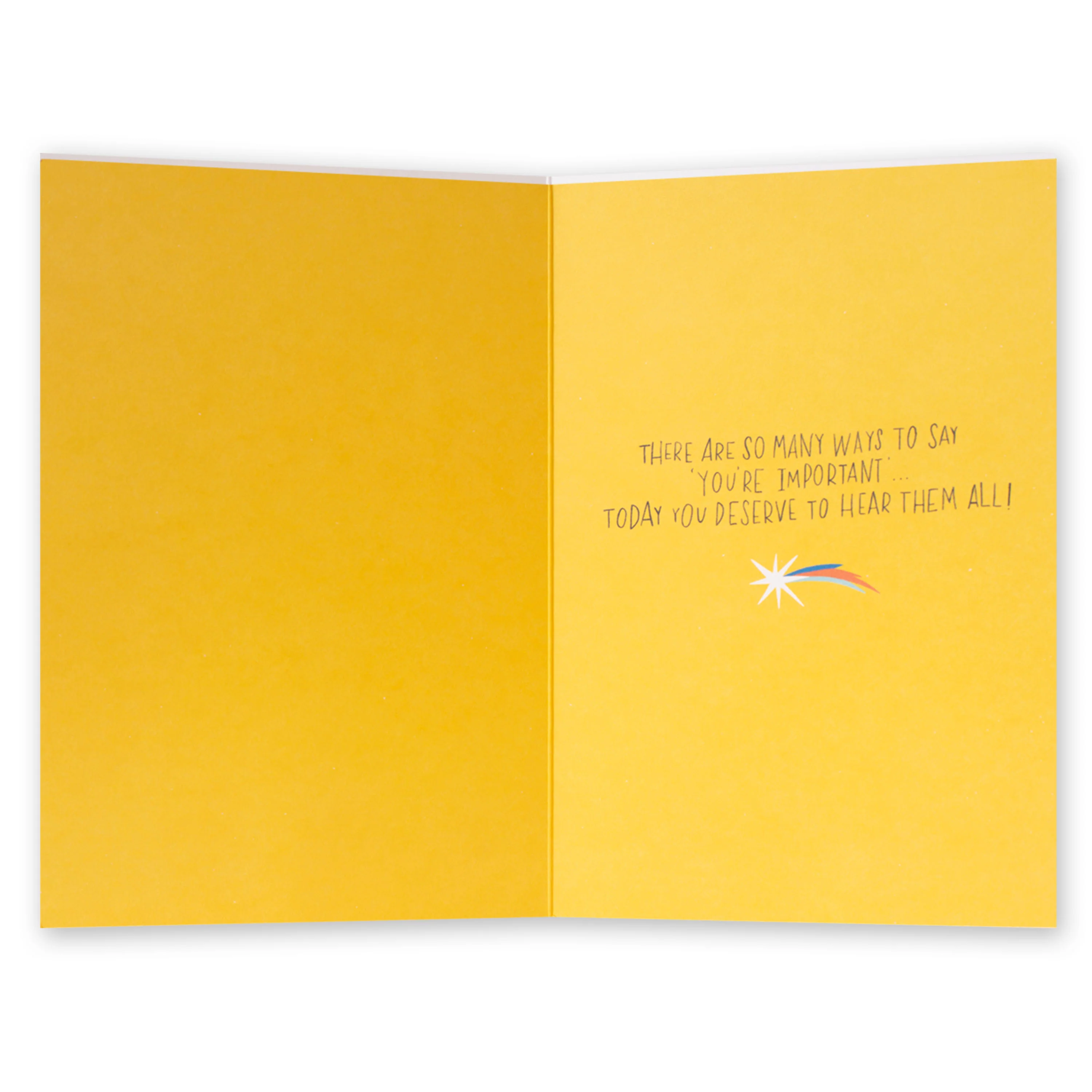 Hallmark Father's Day Card - Important Words - Image 2