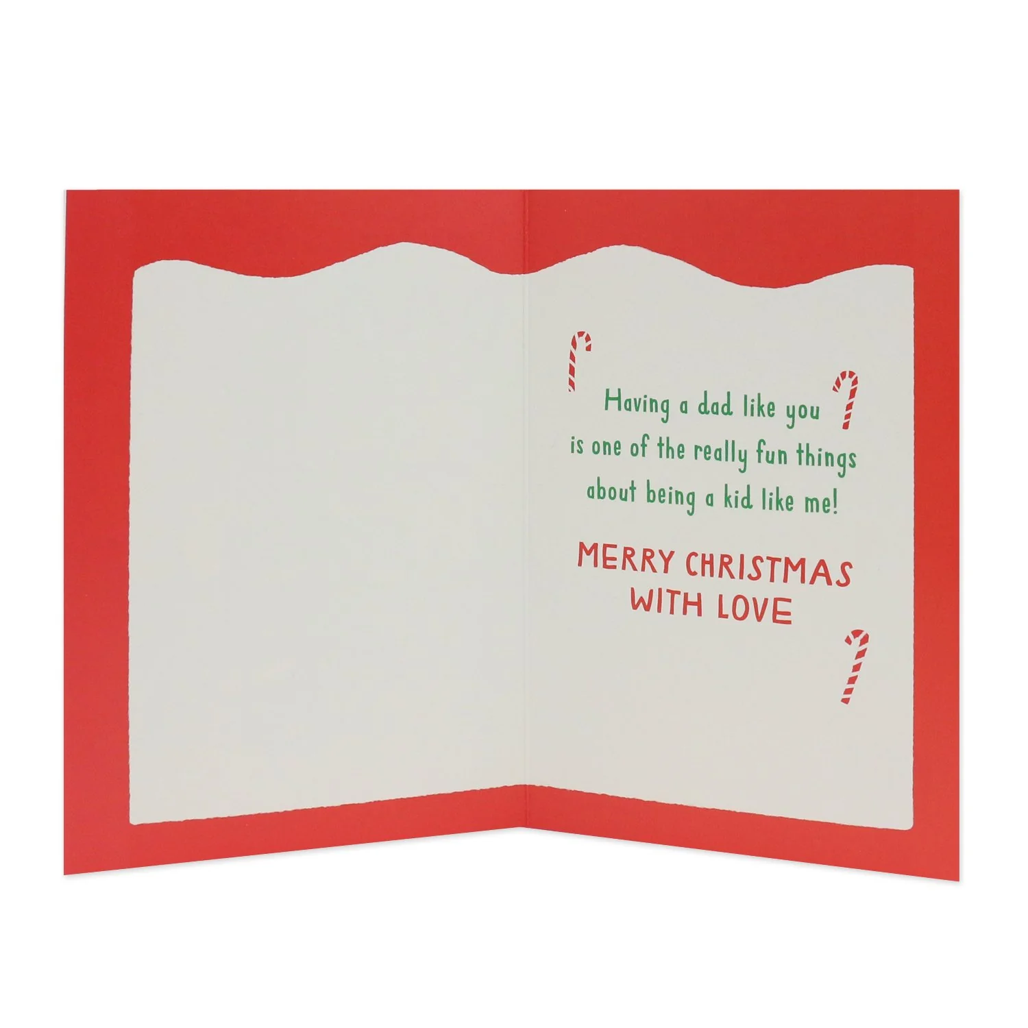 Hallmark Christmas Card For Dad - Polar Bears - Image 2