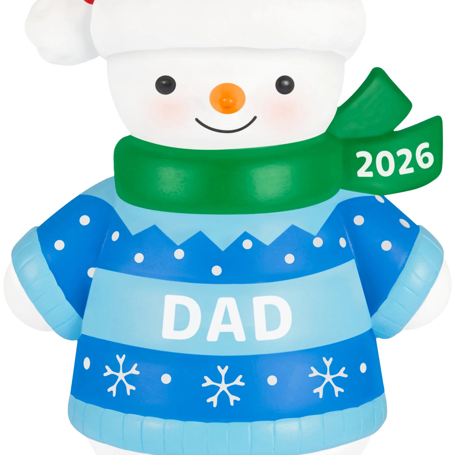 Dad Snowman 2026 — 2026 Hallmark Keepsake Christmas Ornament - Image 4