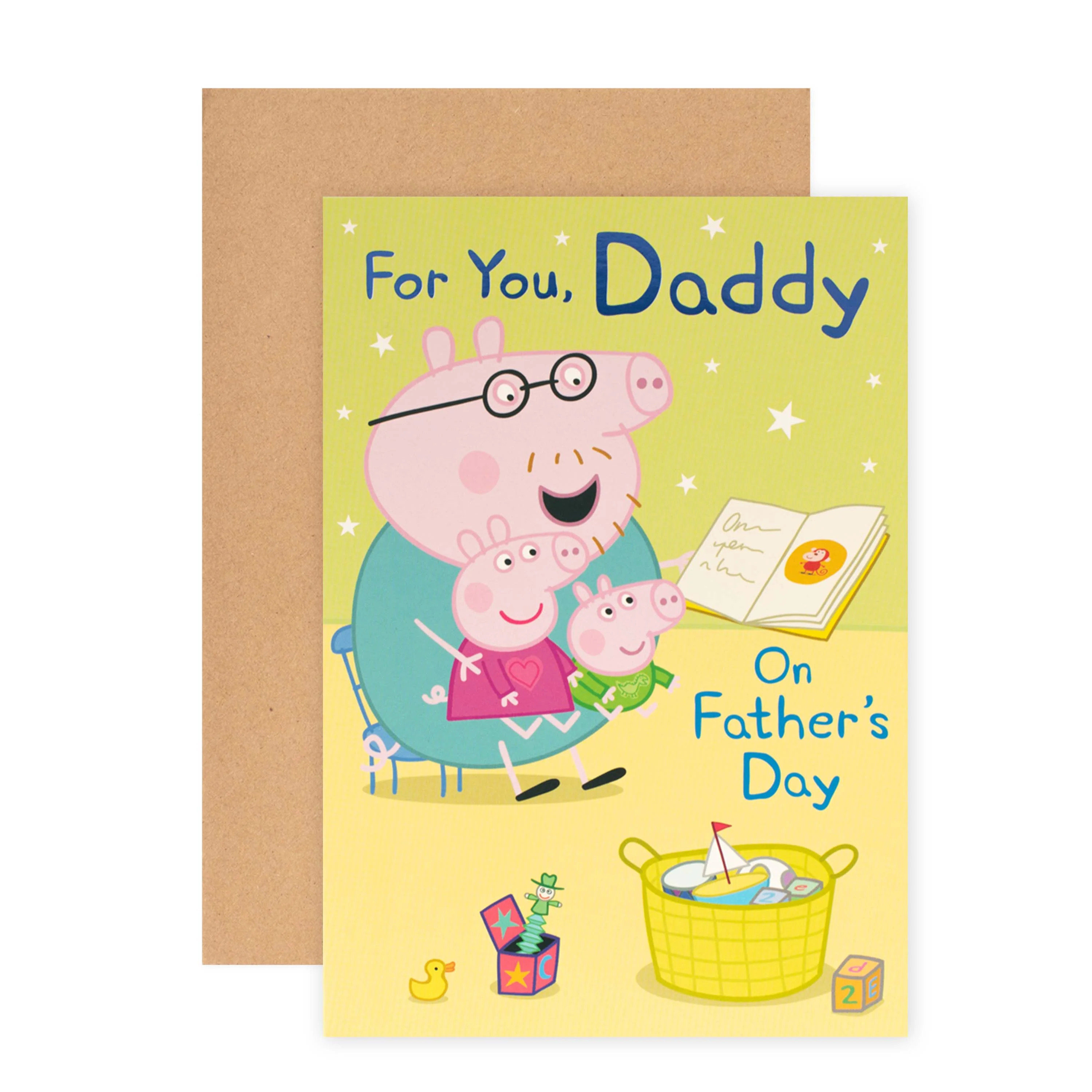 Hallmark Father's Day Card - Peppa Pig, For You Daddy - Image 3