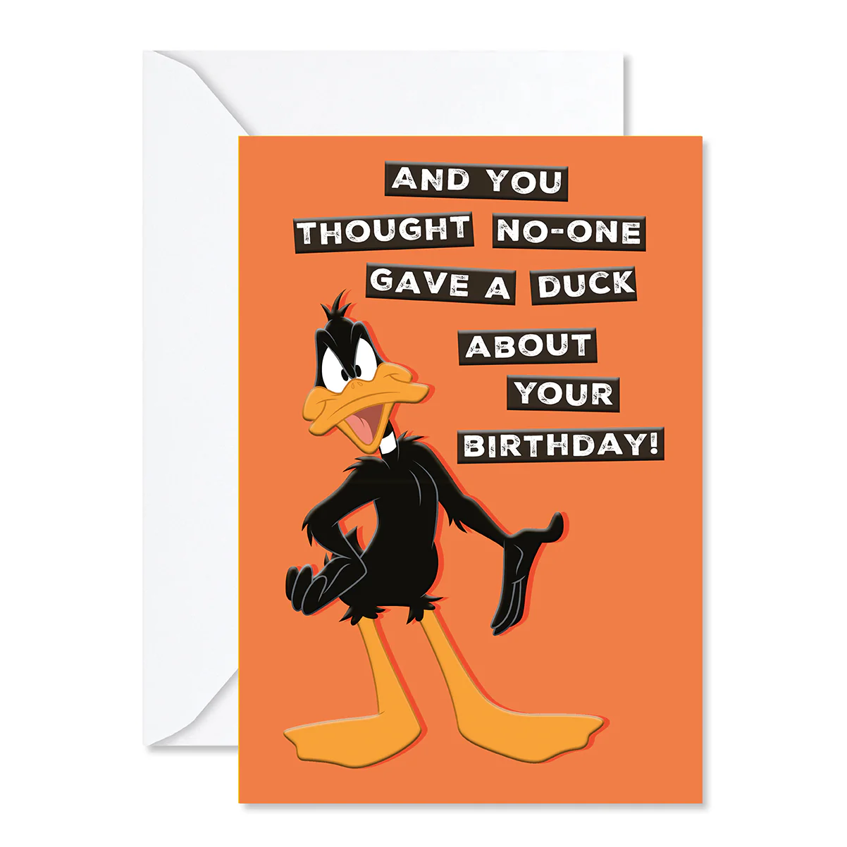 Looney Tunes™ Birthday Greeting Card - Daffy Duck - Image 3