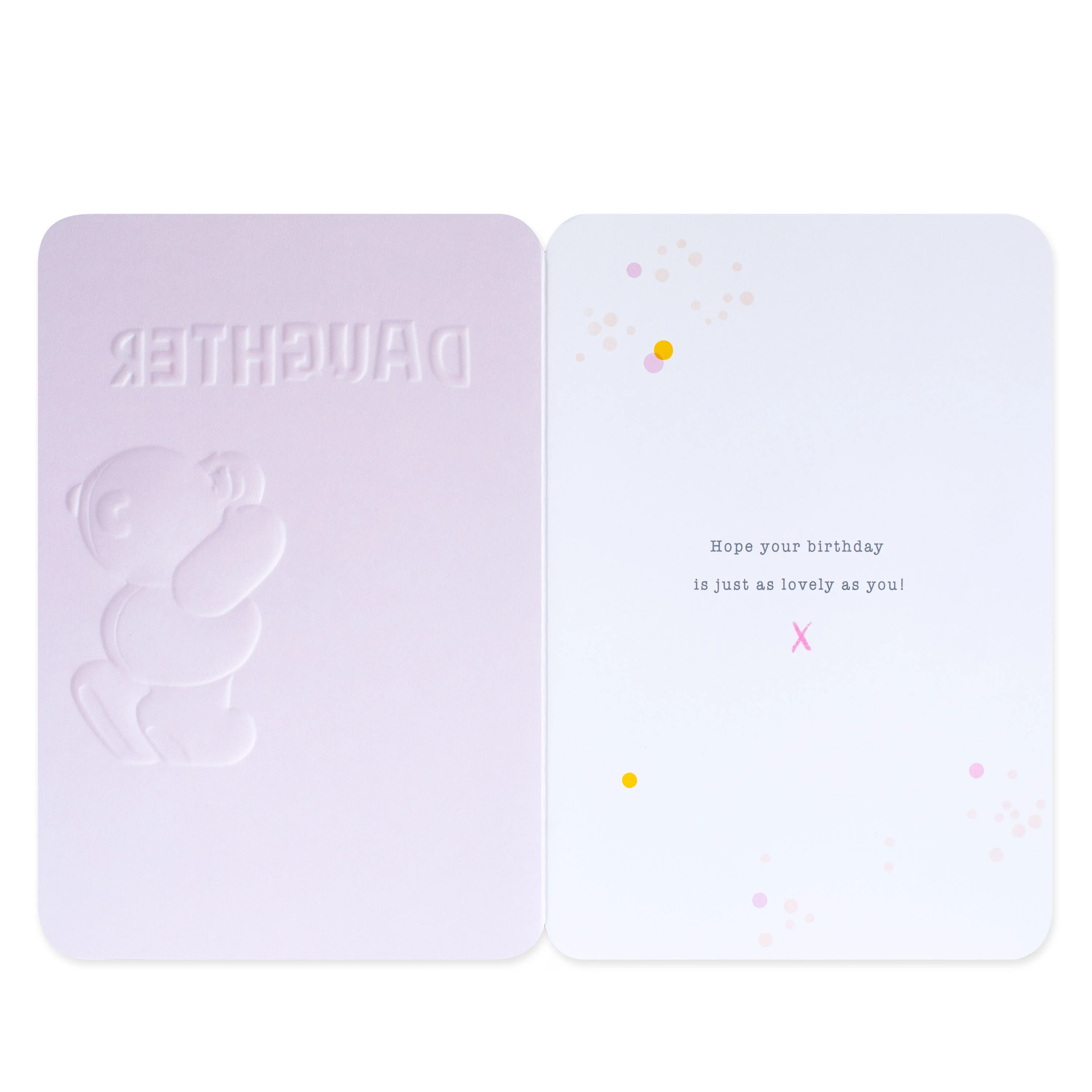 Hallmark Forever Friends Birthday Card for Daughter - Extra-Special & Amazing - Image 2