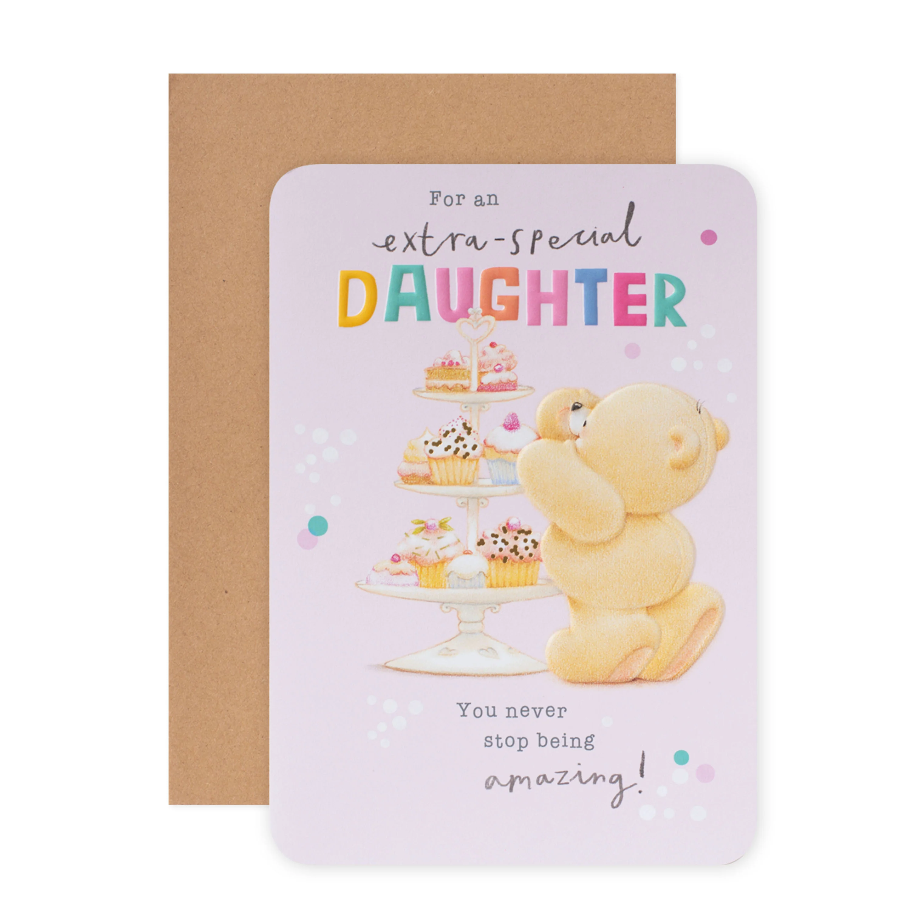 Hallmark Forever Friends Birthday Card for Daughter - Extra-Special & Amazing - Image 3