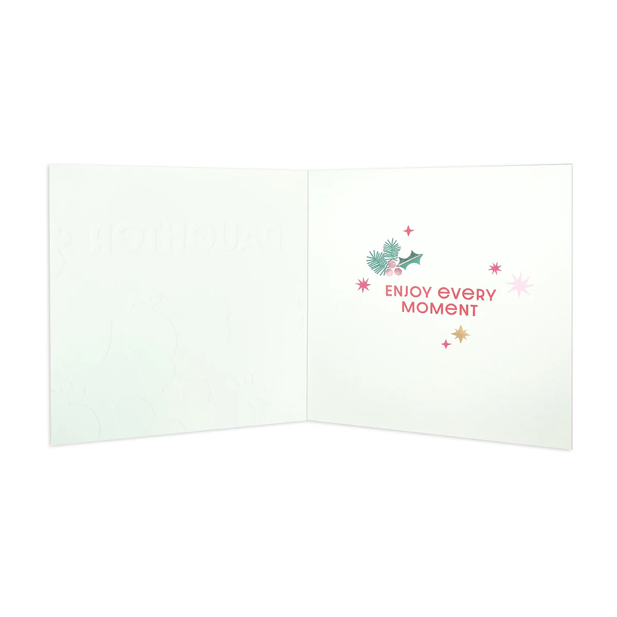 Hallmark Christmas Card For Daughter - Enjoy Every Moment - Image 2